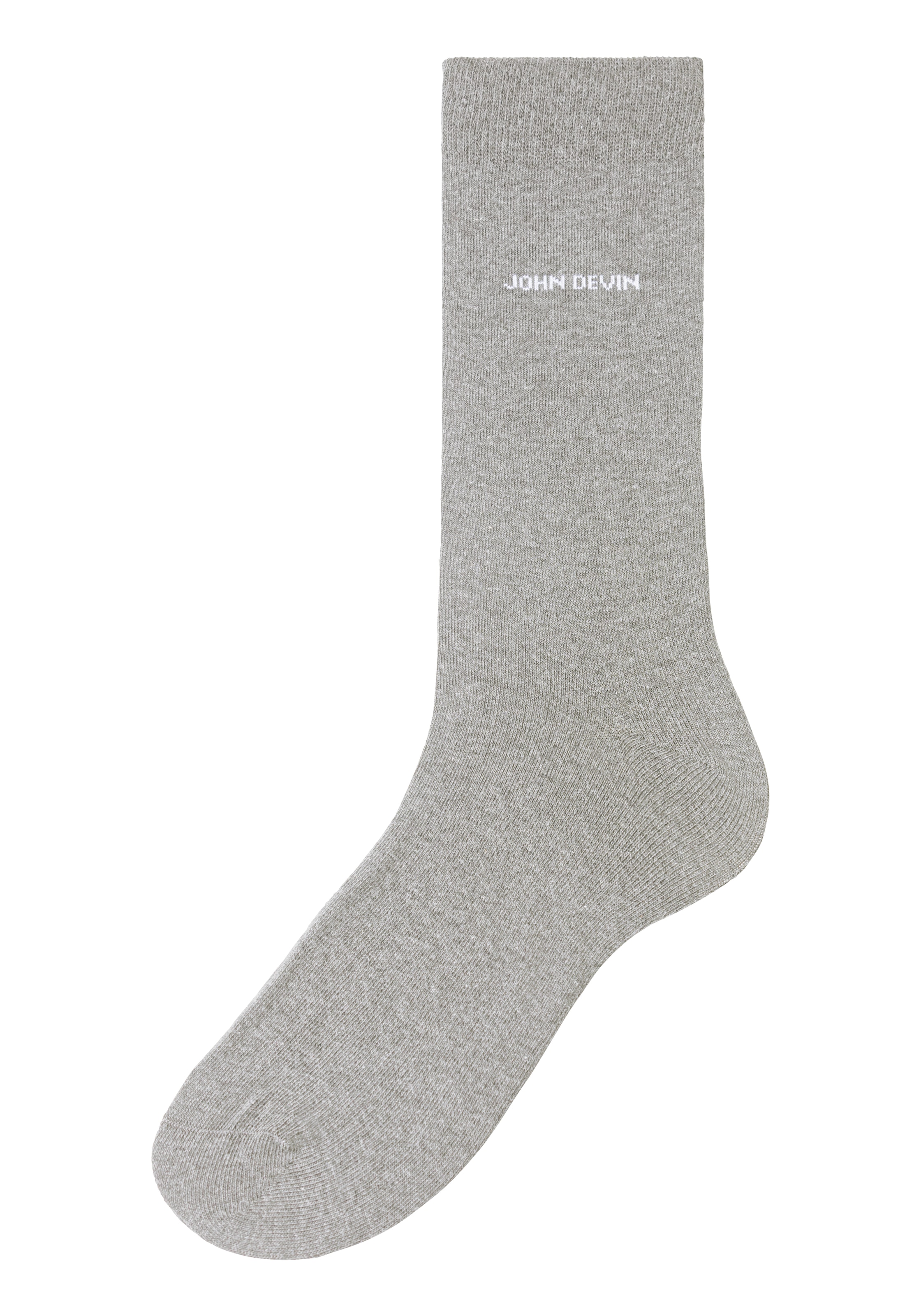 John Devin Basicsocken, (Packung, 7 Paar), für jeden Tag