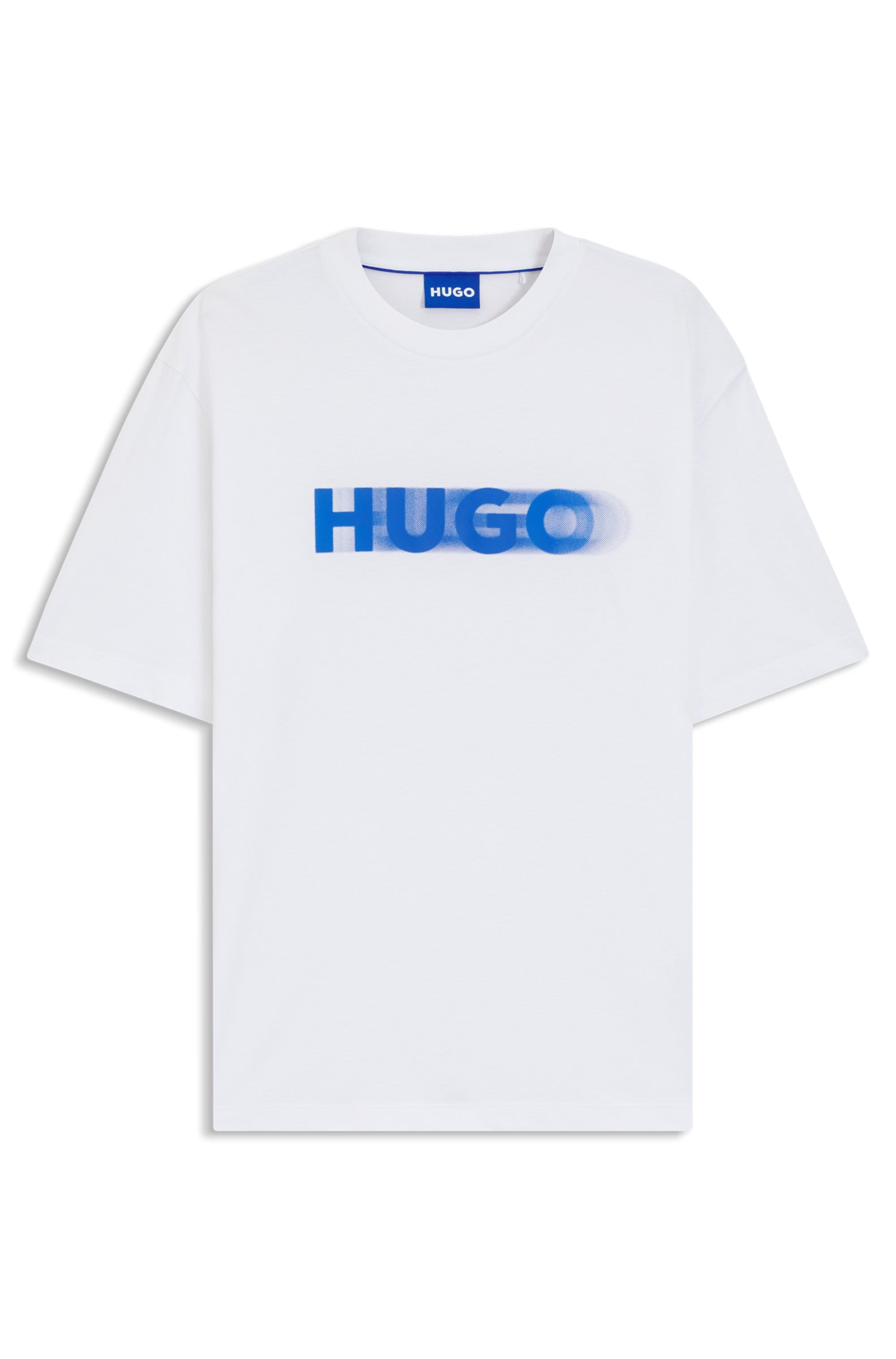 HUGO Blue T-Shirt »Nalax«, mit Logo-Druck