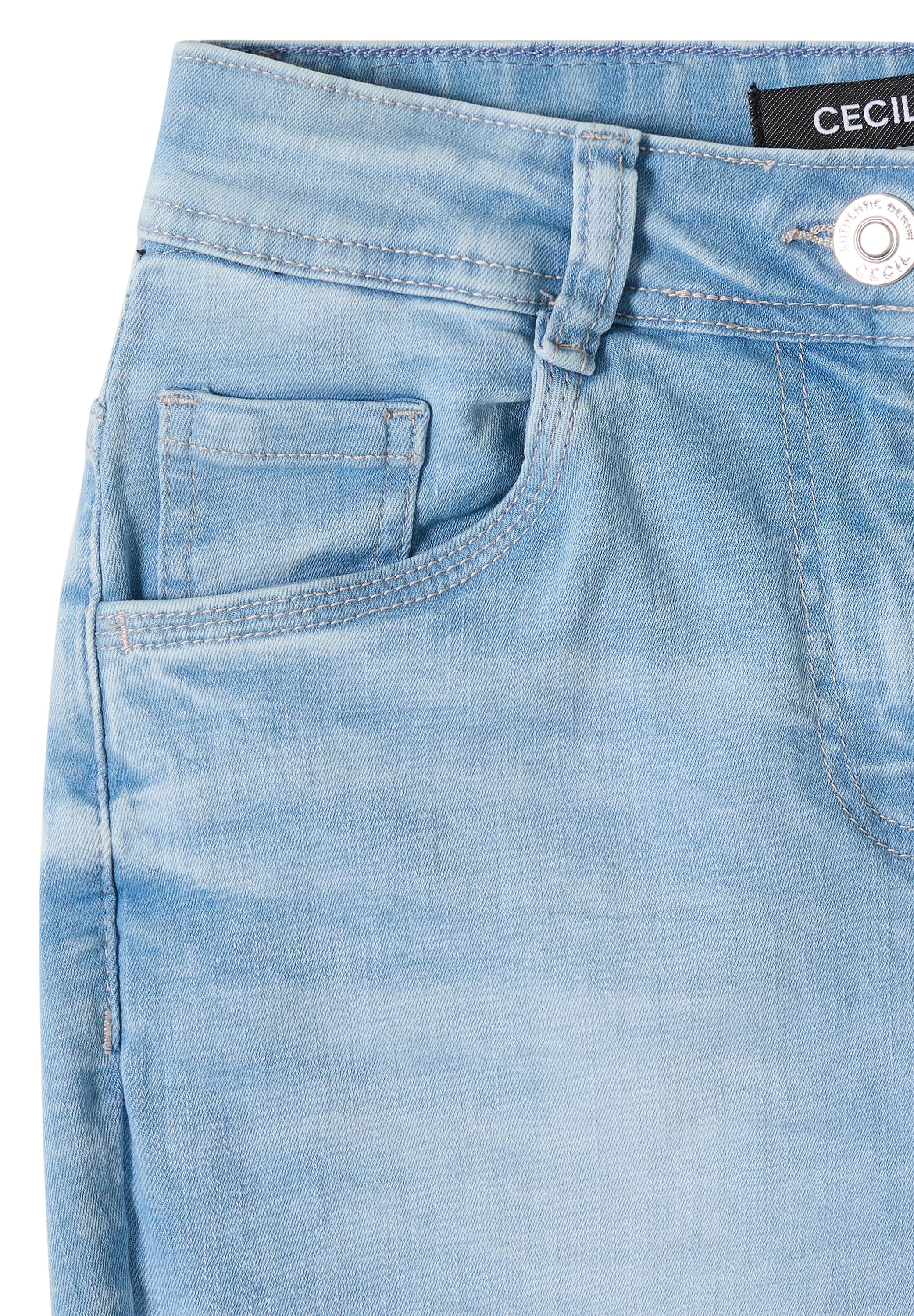 Cecil Caprijeans »Style Toronto« Slim Leg Jeans im Slim Fit/ mit Stretch