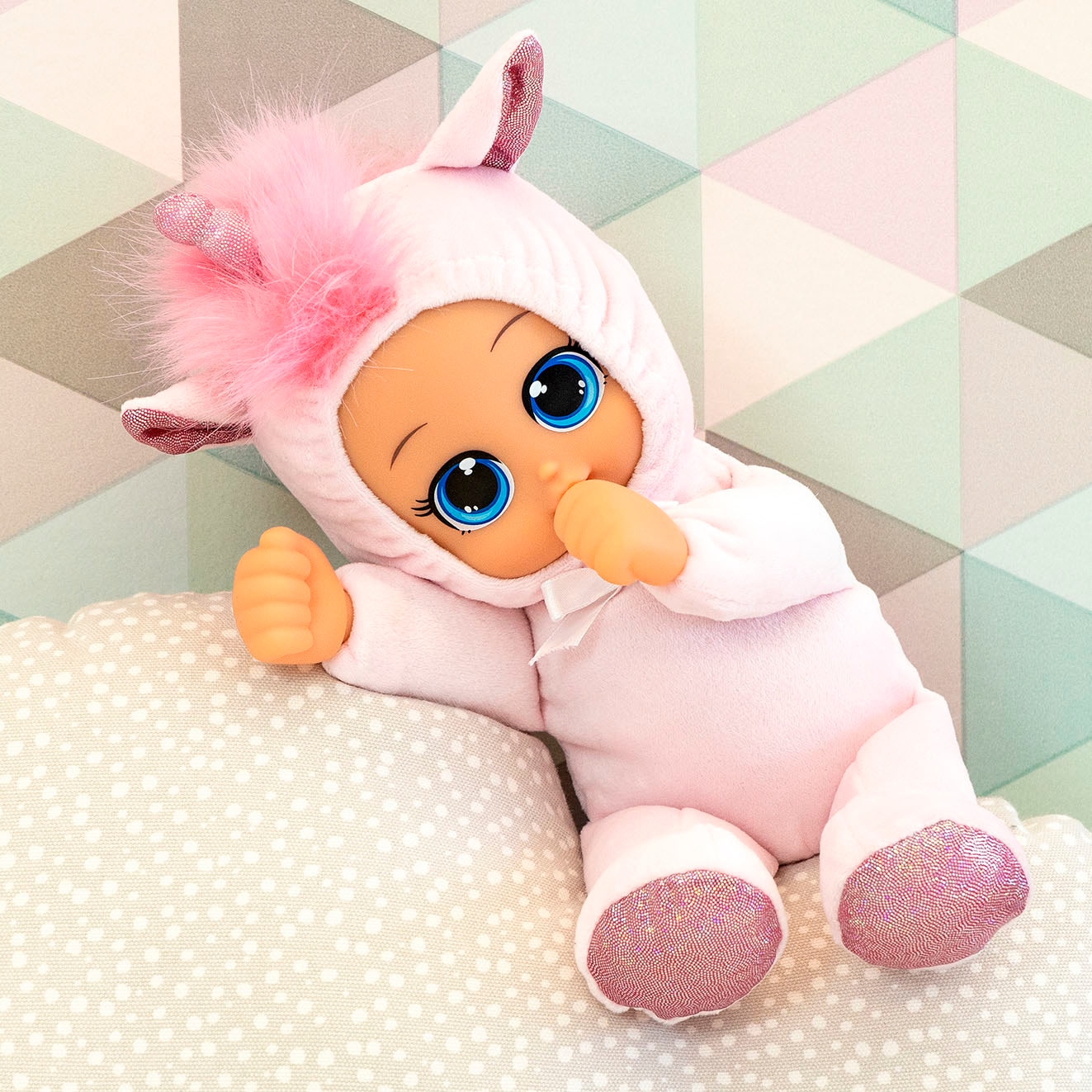 Bayer Babypuppe »Funny Baby Einhorn, 30 cm«