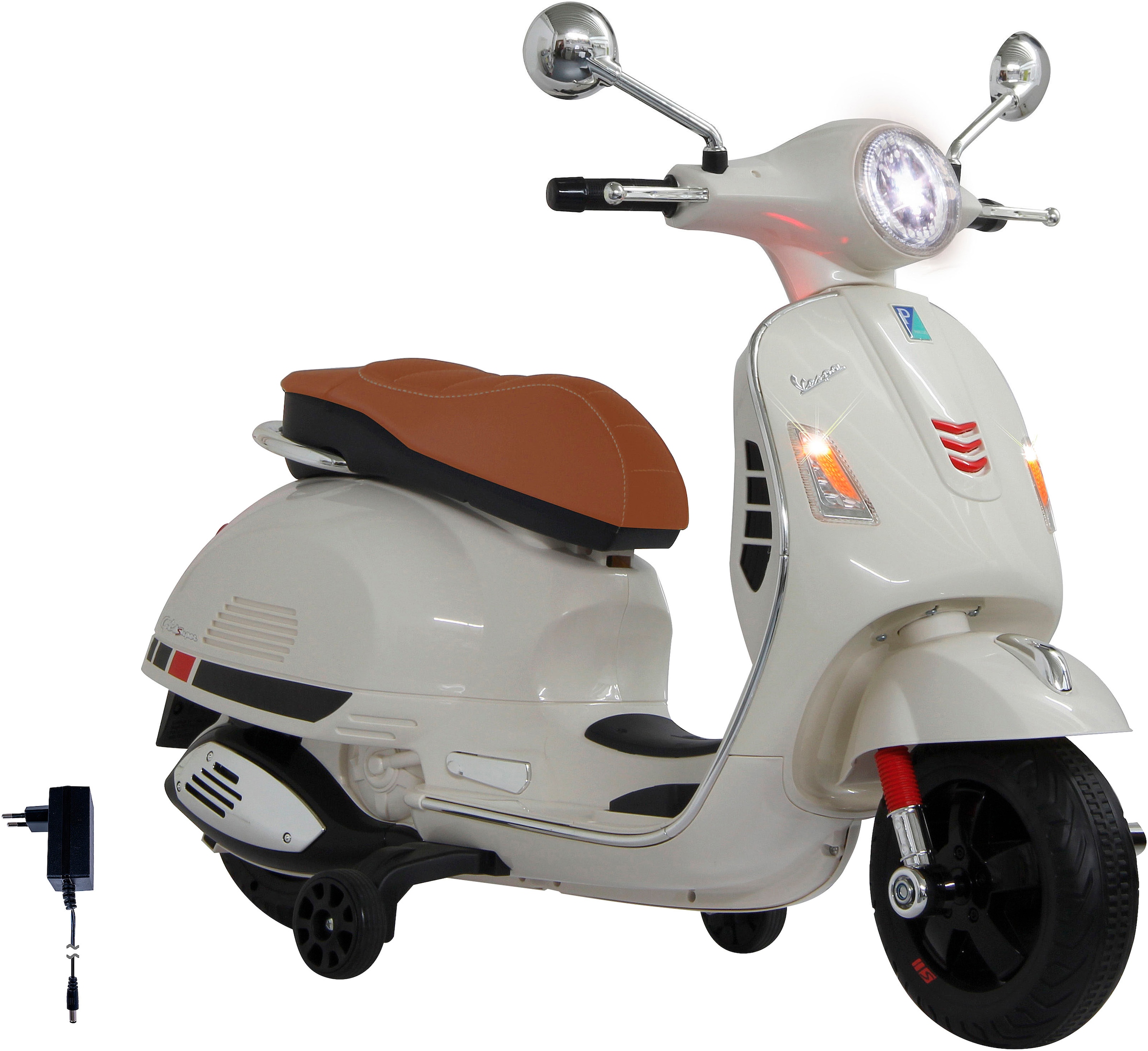 Jamara Elektro-Kinderroller »Ride-on Vespa GTS 125,  Li-Power 12.6« ab 3 Jahren bis 30 kg mit Licht- und Soundeffekten