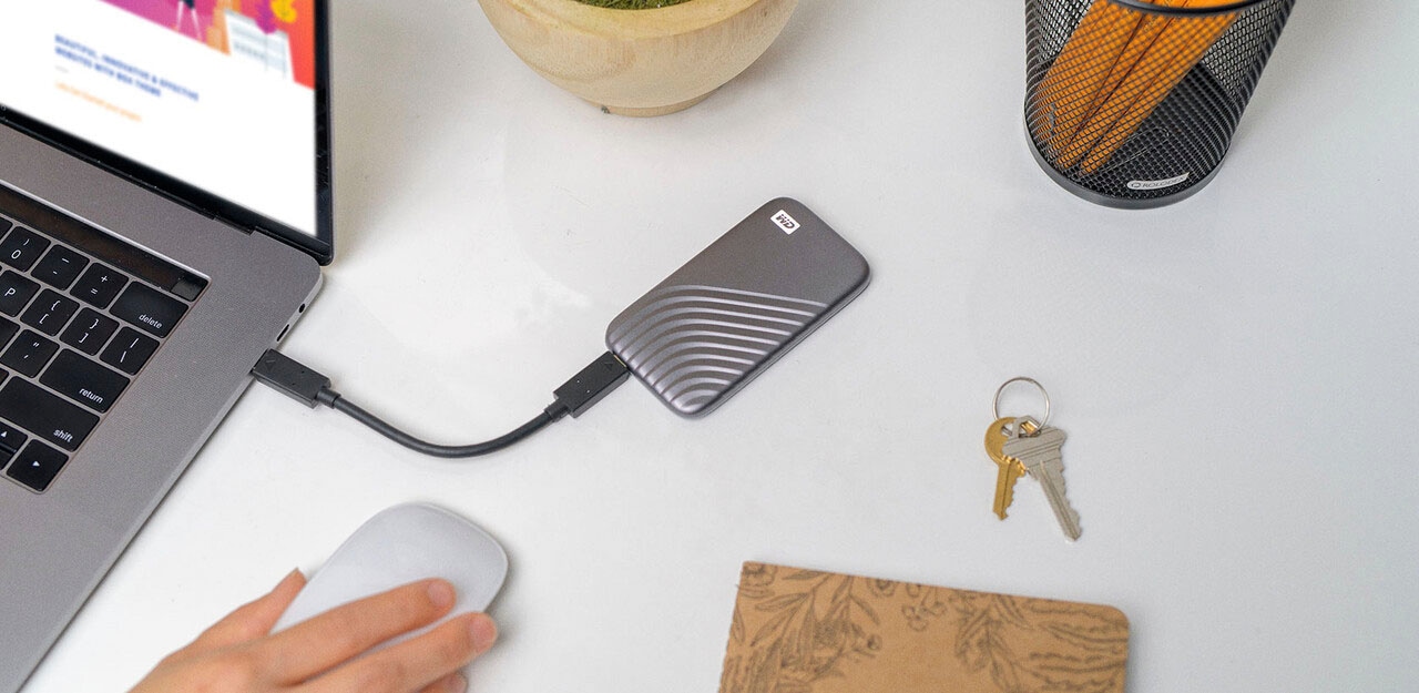WD externe SSD »My Passport™ SSD«, Anschluss USB 3.2