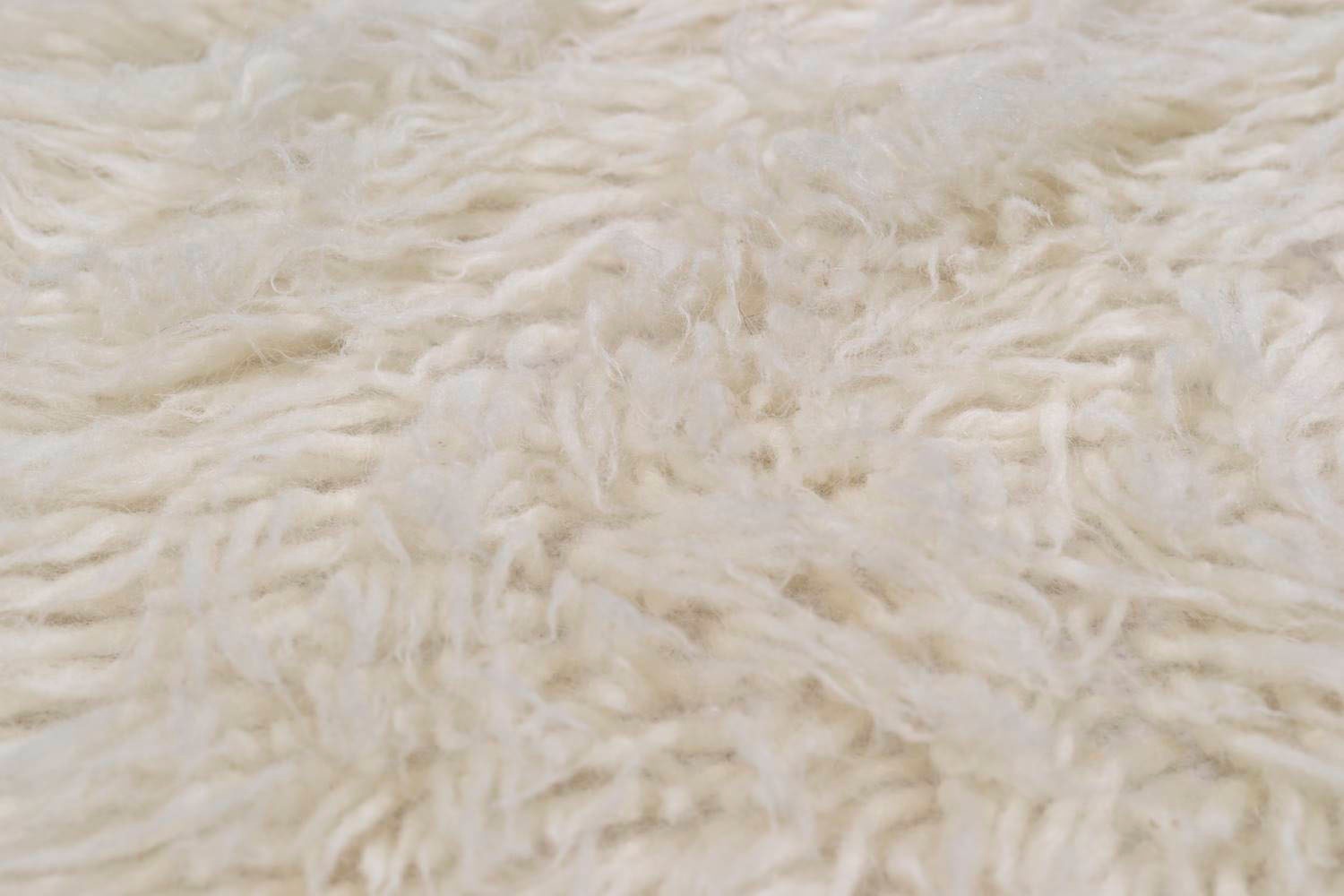 THEKO Wollteppich »FLOKOS 1250«, rund, 40 mm Höhe, original griechischer Flokati, Hochflor, Uni-Farben, reine Wolle