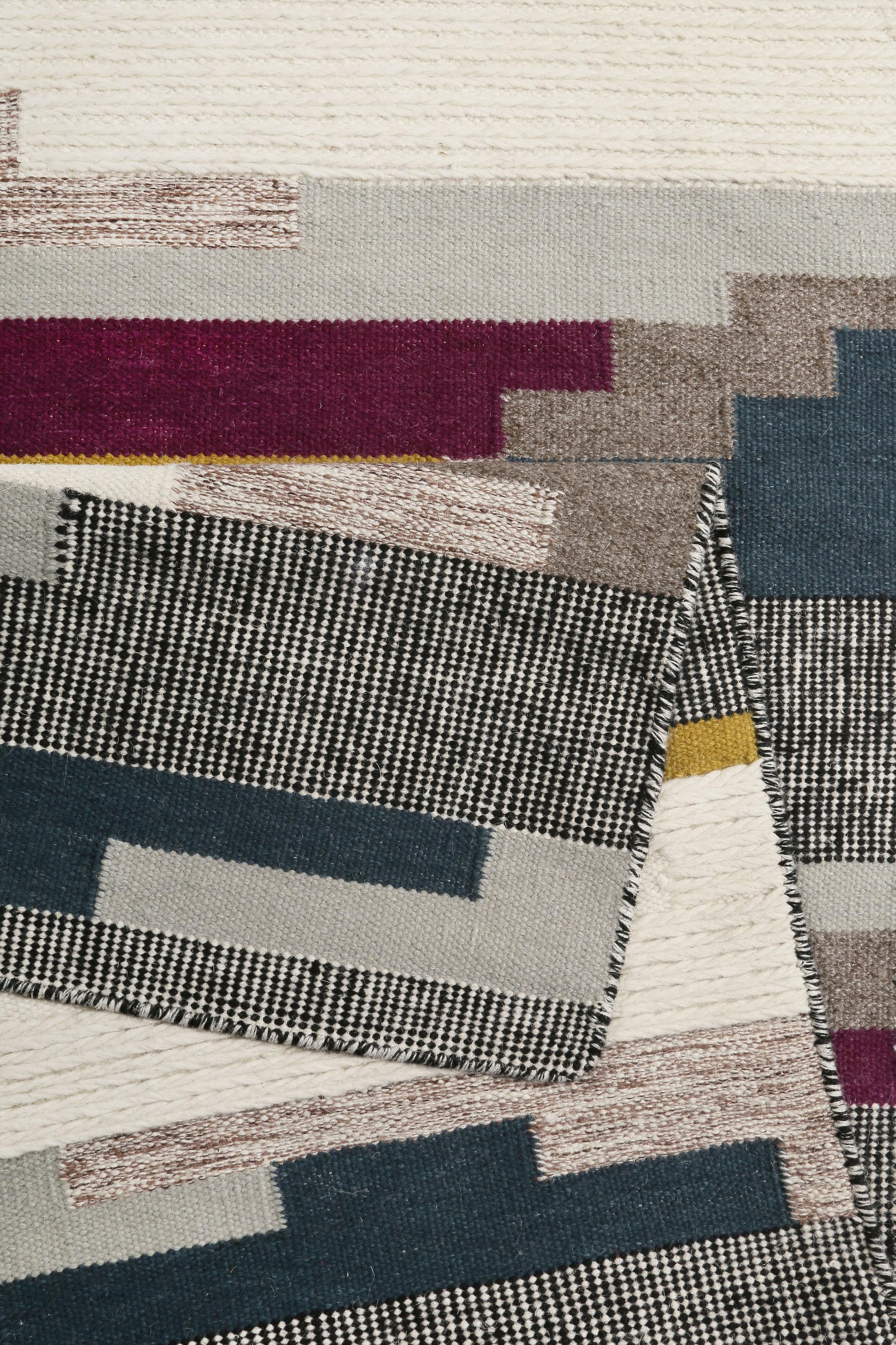 Esprit Wollteppich »Natham Kelim ESP-6012«, rechteckig, 8 mm Höhe, reine Wolle, Wohnzimmer