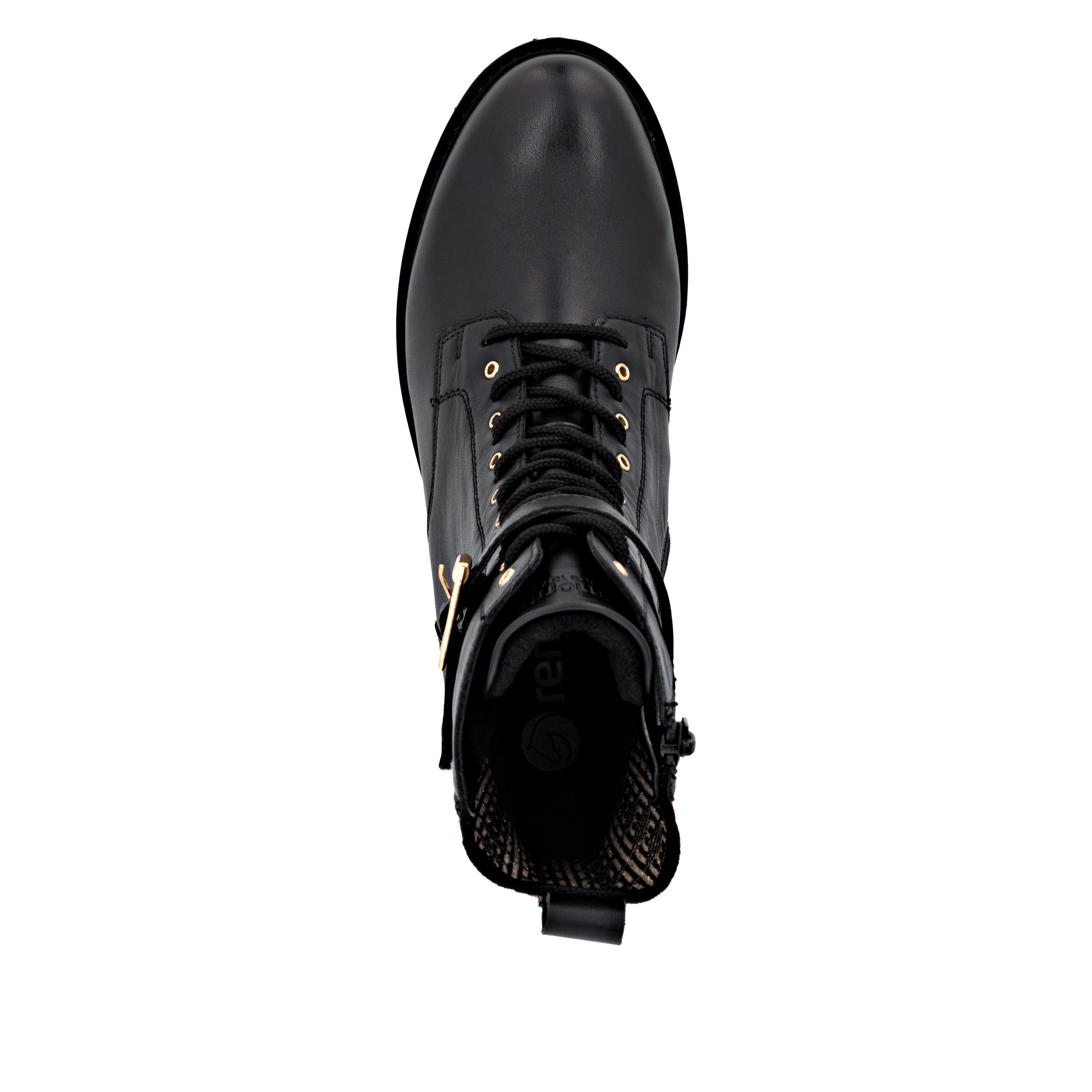 Remonte Schnürstiefelette  Schnürboots, Profilsohle, Blockabsatz, mit Innenreißverschluss