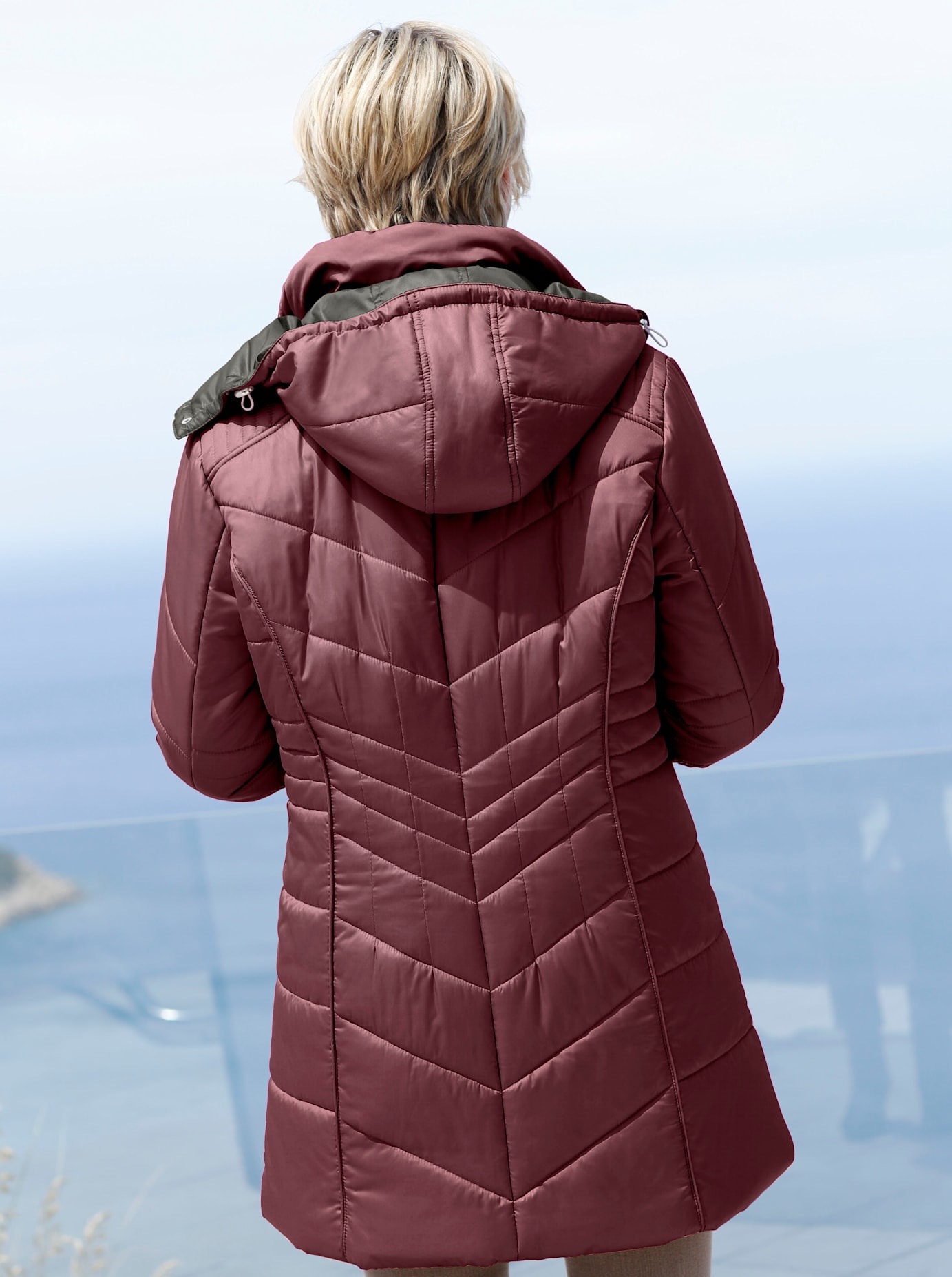 Casual Looks Steppjacke, mit Kapuze