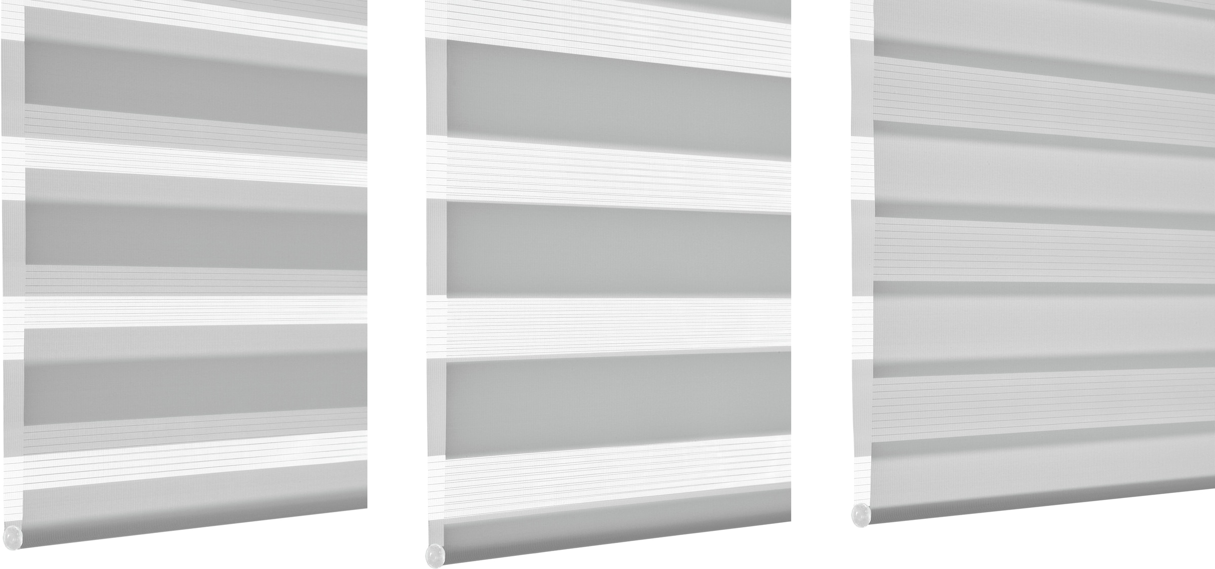 my home Doppelrollo »Duo Klemmrollo« Lichtschutz Sichtschutz ohne Bohren freihängend vormontiert auf Montageschiene