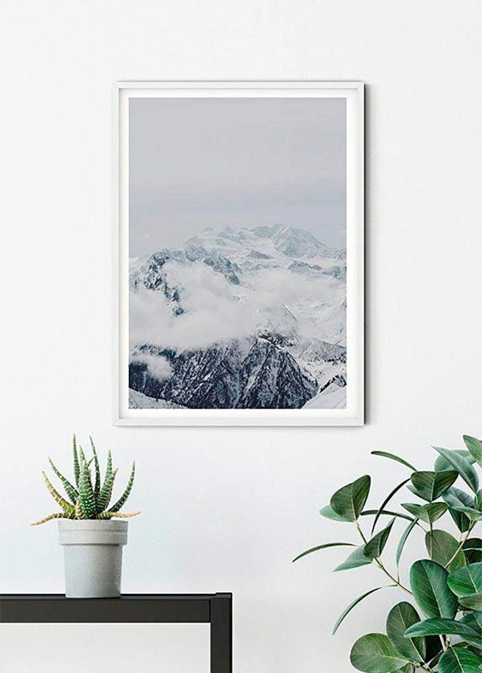 Komar Bild »Mountain Clouds«, Natur, (1 St.), Wandbild zur Dekoration - ohne Rahmen