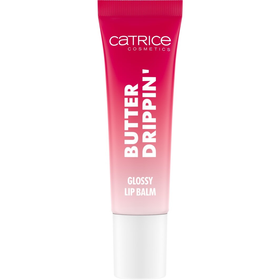 Catrice Lippenbalsam »Butter Drippin' Glossy Lip Balm«, (Set, 3 tlg.), Dezenter Farbakzent, geschmeidig, hochglänzend, spendet Feuchtigkeit.