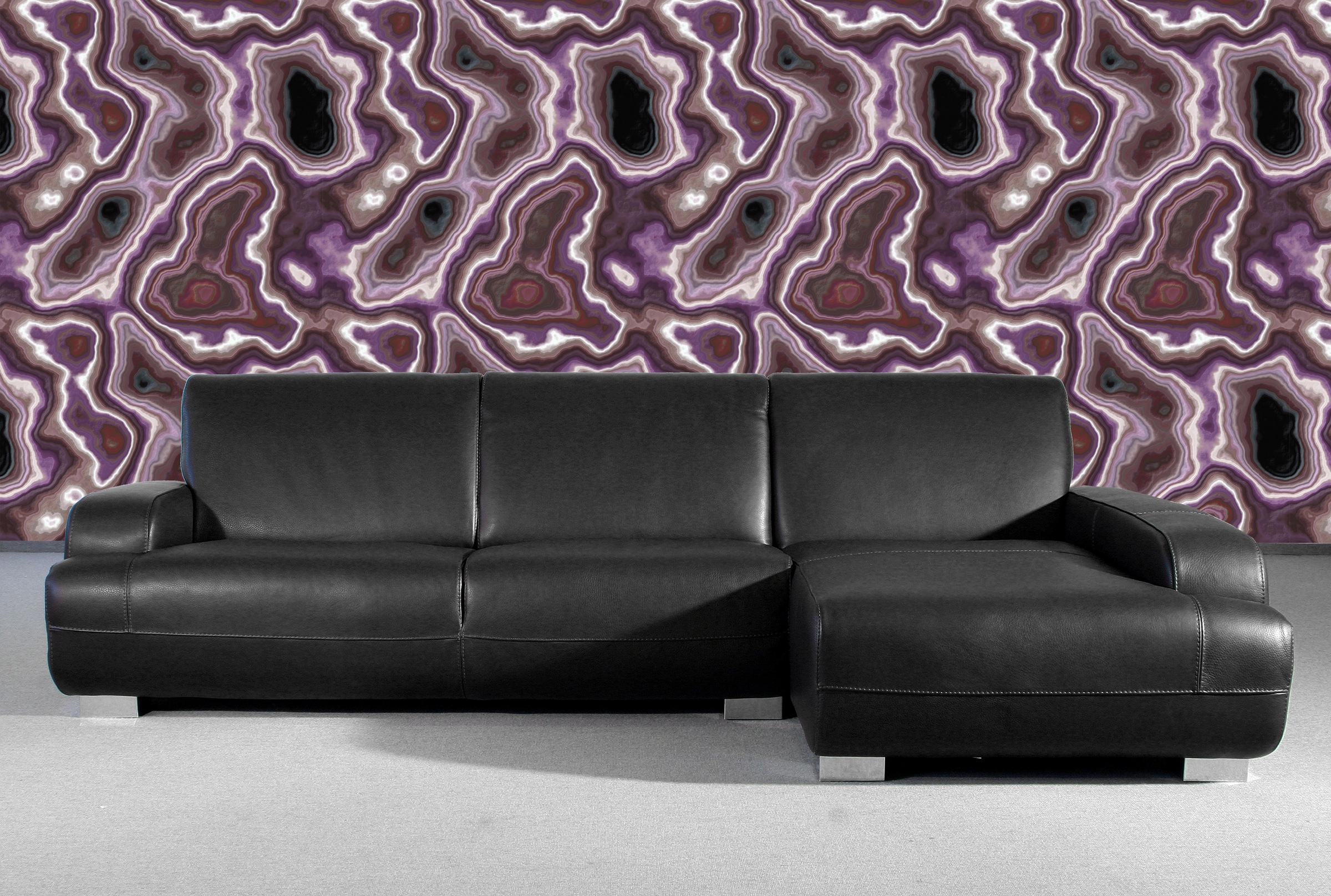 queence Vinyltapete »Thiev« Steinoptik glatt 90x250cm, selbstklebend, kinderleichte Anbringung, , Sticker