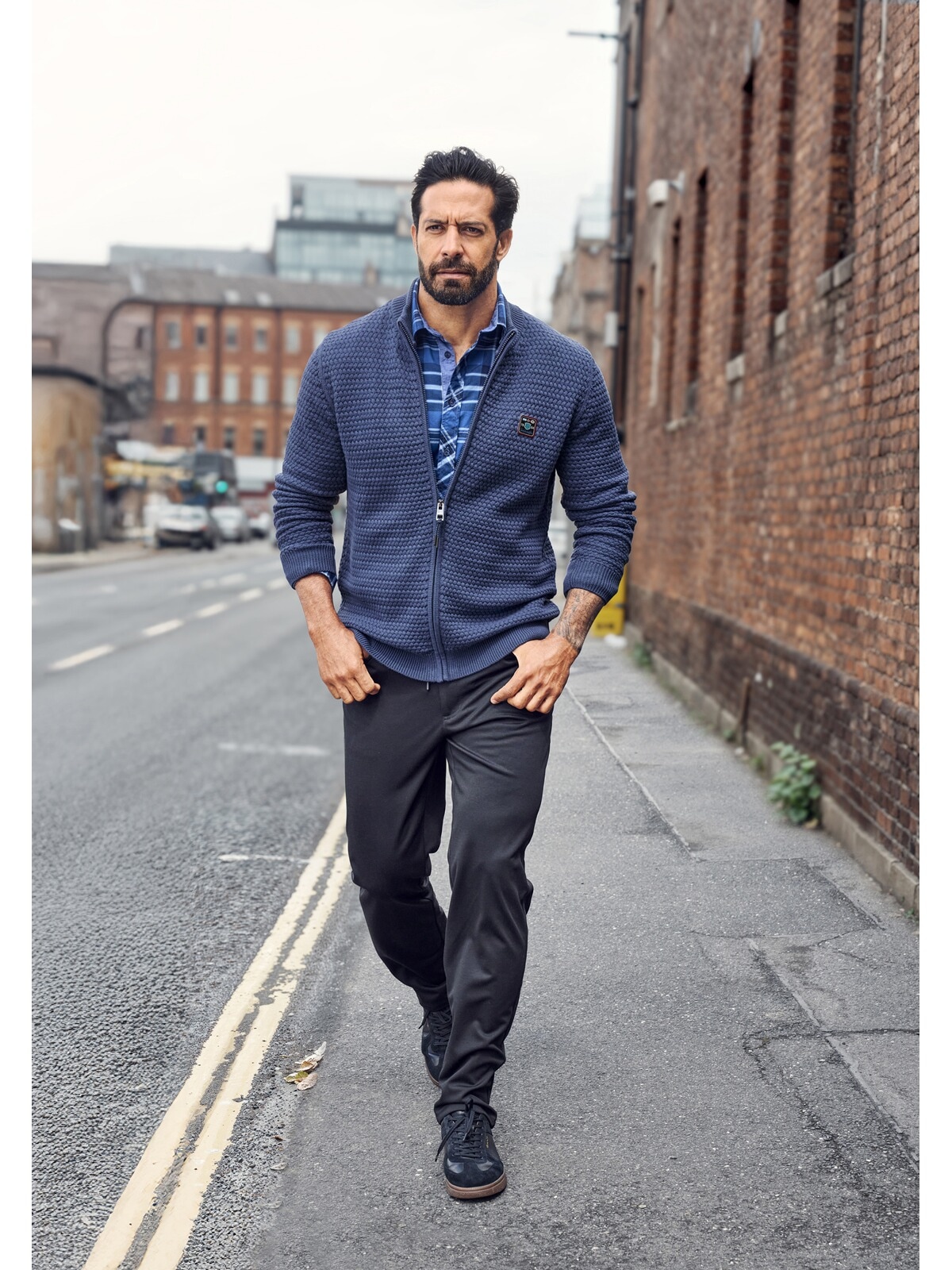 Jan Vanderstorm Strickjacke »Strickjacke BJORNVIK«