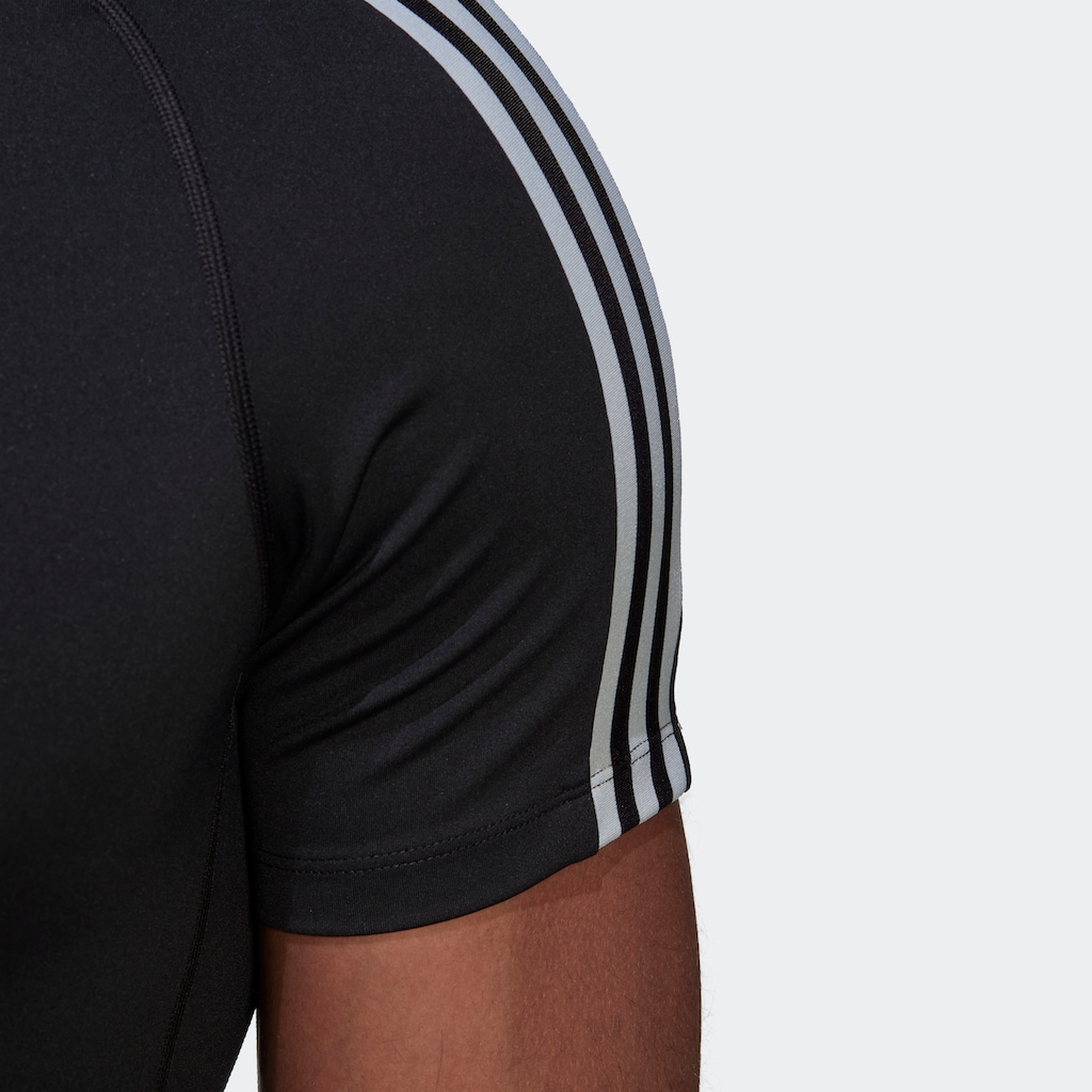 adidas Performance T-Shirt »TECHFIT 3-STREIFEN TRAINING«