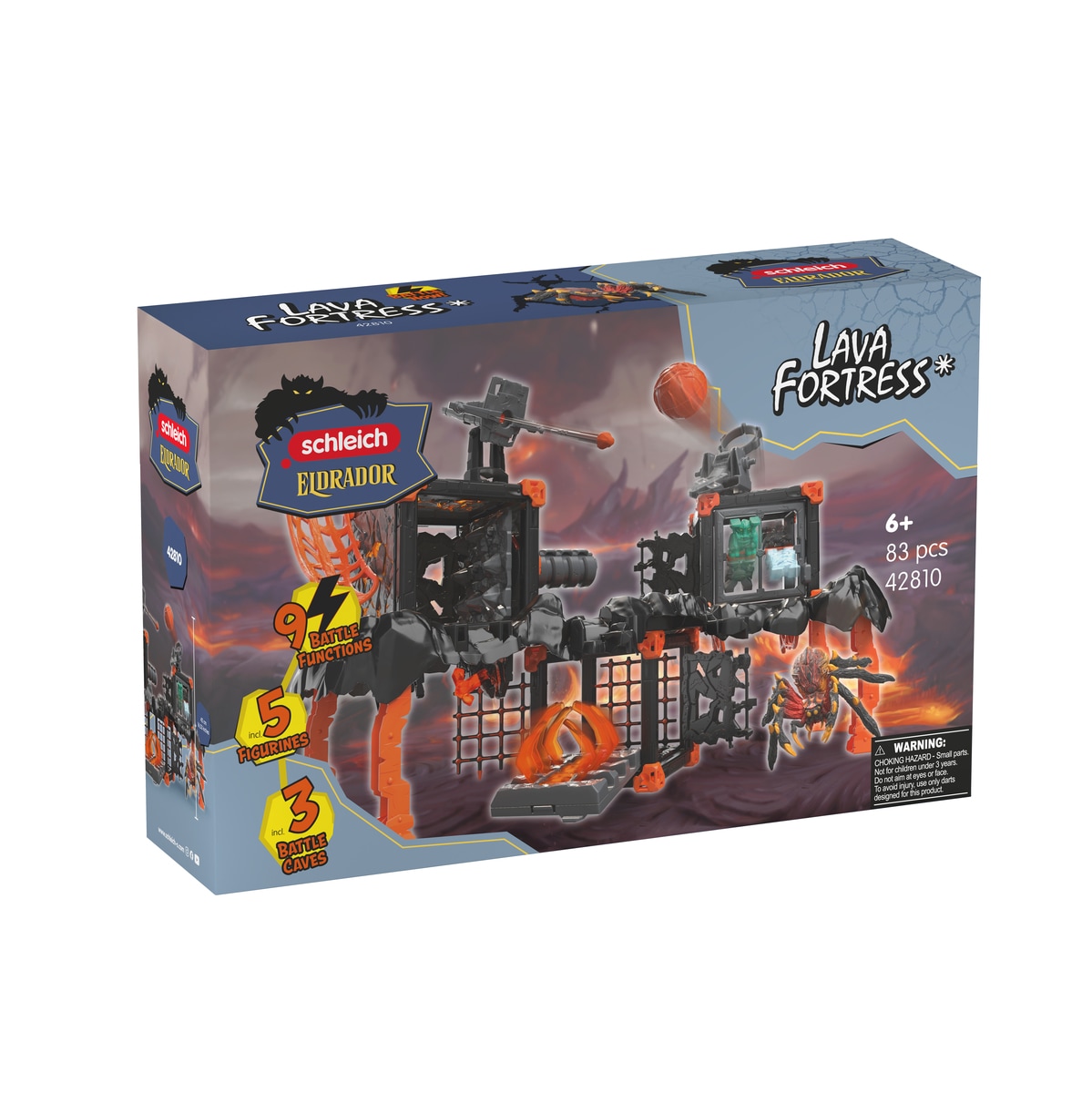 Schleich® Spielwelt »ELDRADOR®, Lava Fortress (42810)«
