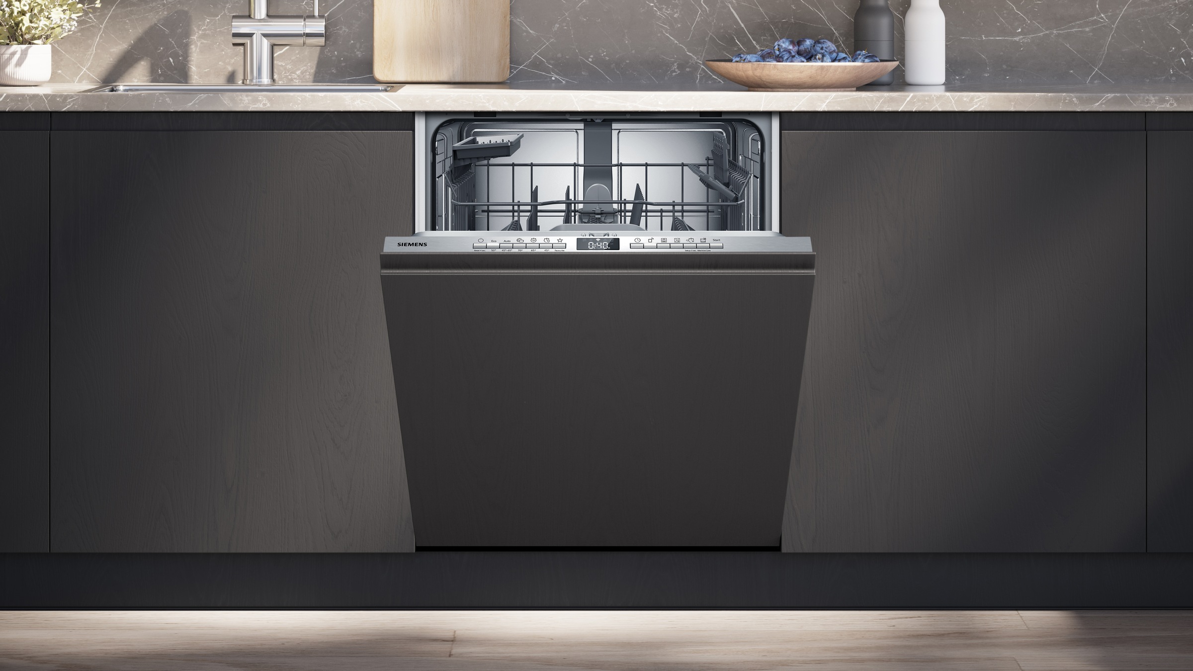 SIEMENS vollintegrierbarer Geschirrspüler XXL, iQ300 »SX63HX15TE«, 13 Maßgedecke