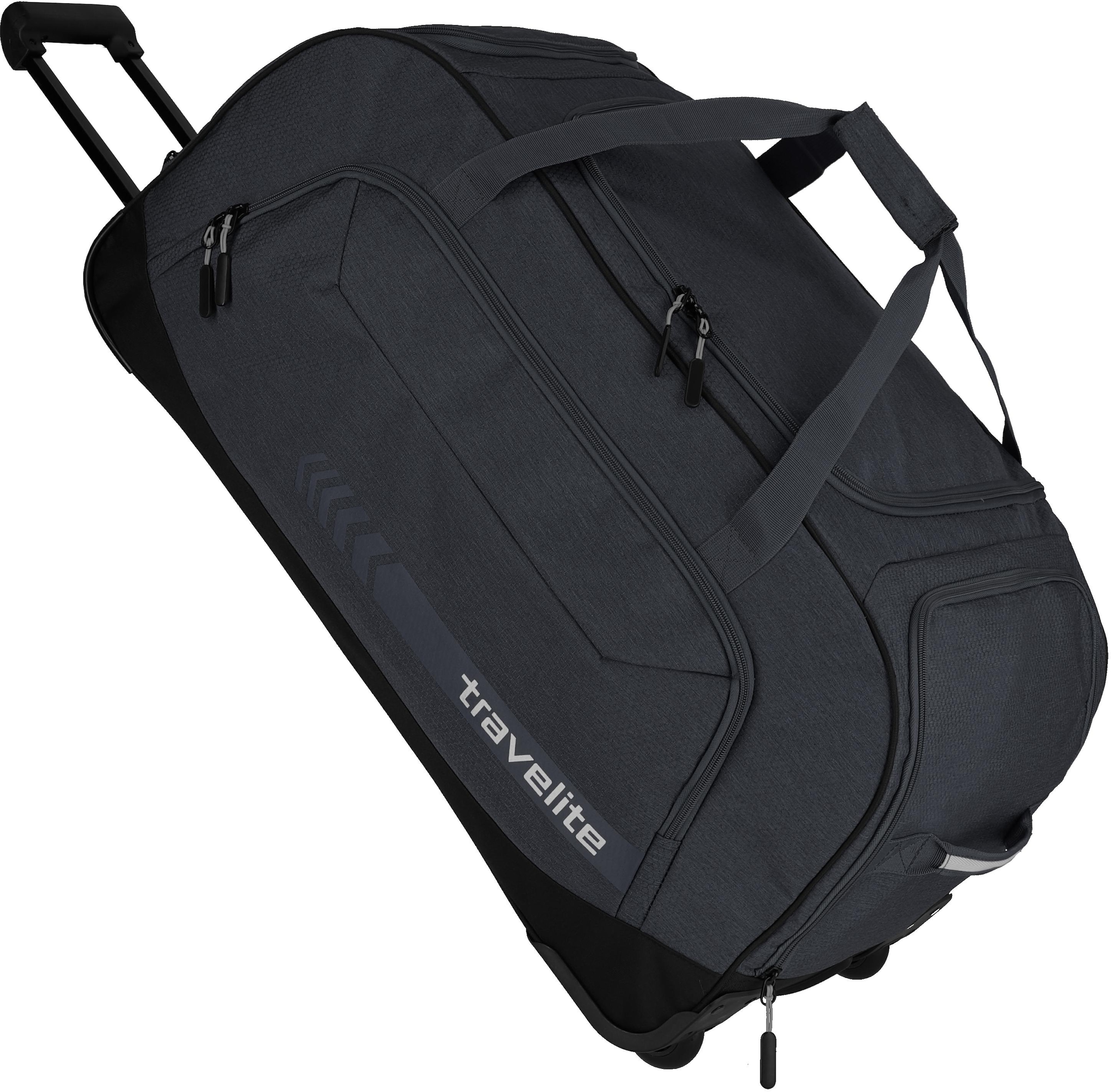 travelite Weichgepäck-Trolley »KICK OFF, verschiedene Größen und Farben«, 2 Rollen, Reisetasche Reisegepäck Reisekoffer Trolley Freizeittasche