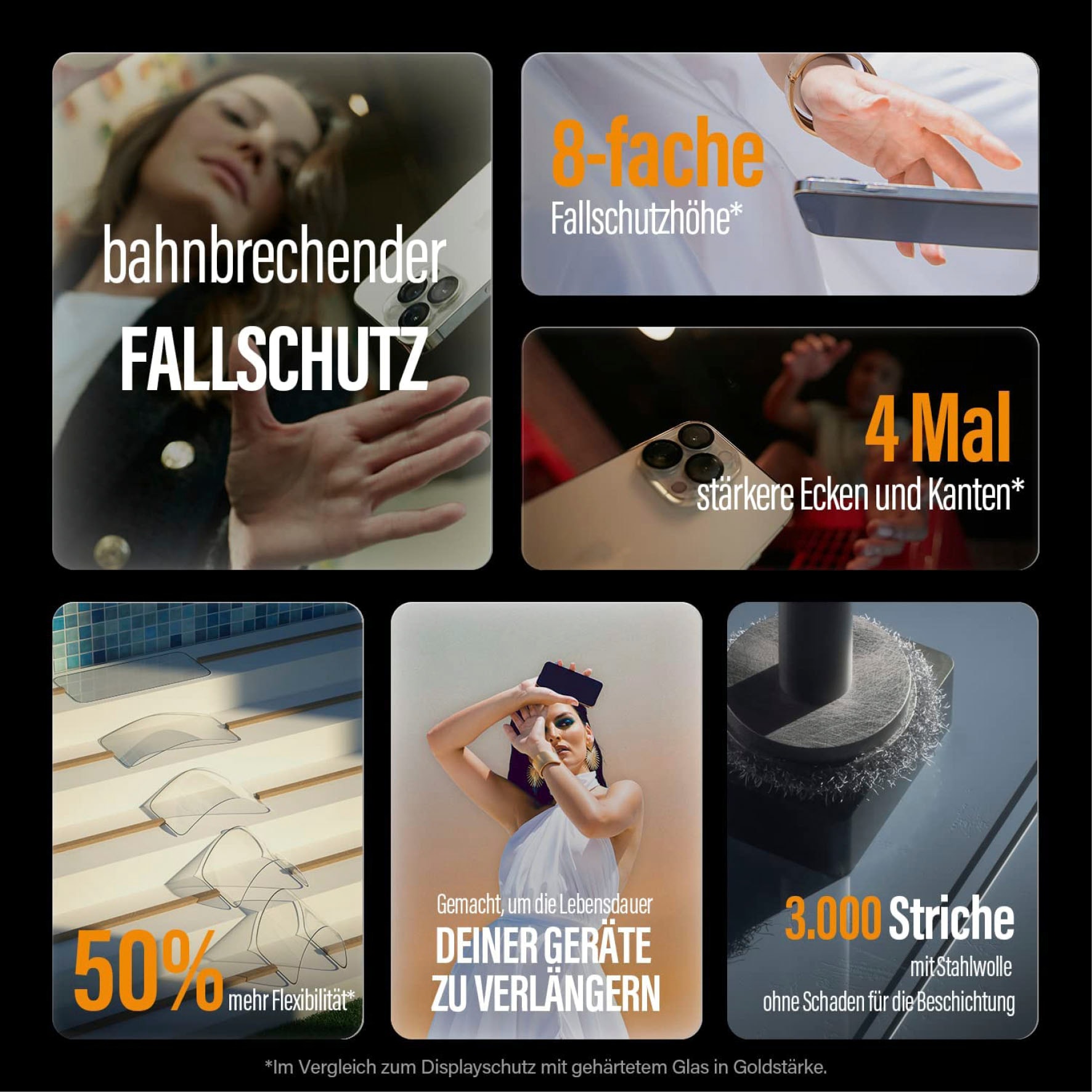 PanzerGlass Kameraschutzglas »Camera Protector - iPhone 14, 6.1''Pro/6.7 Pro max«