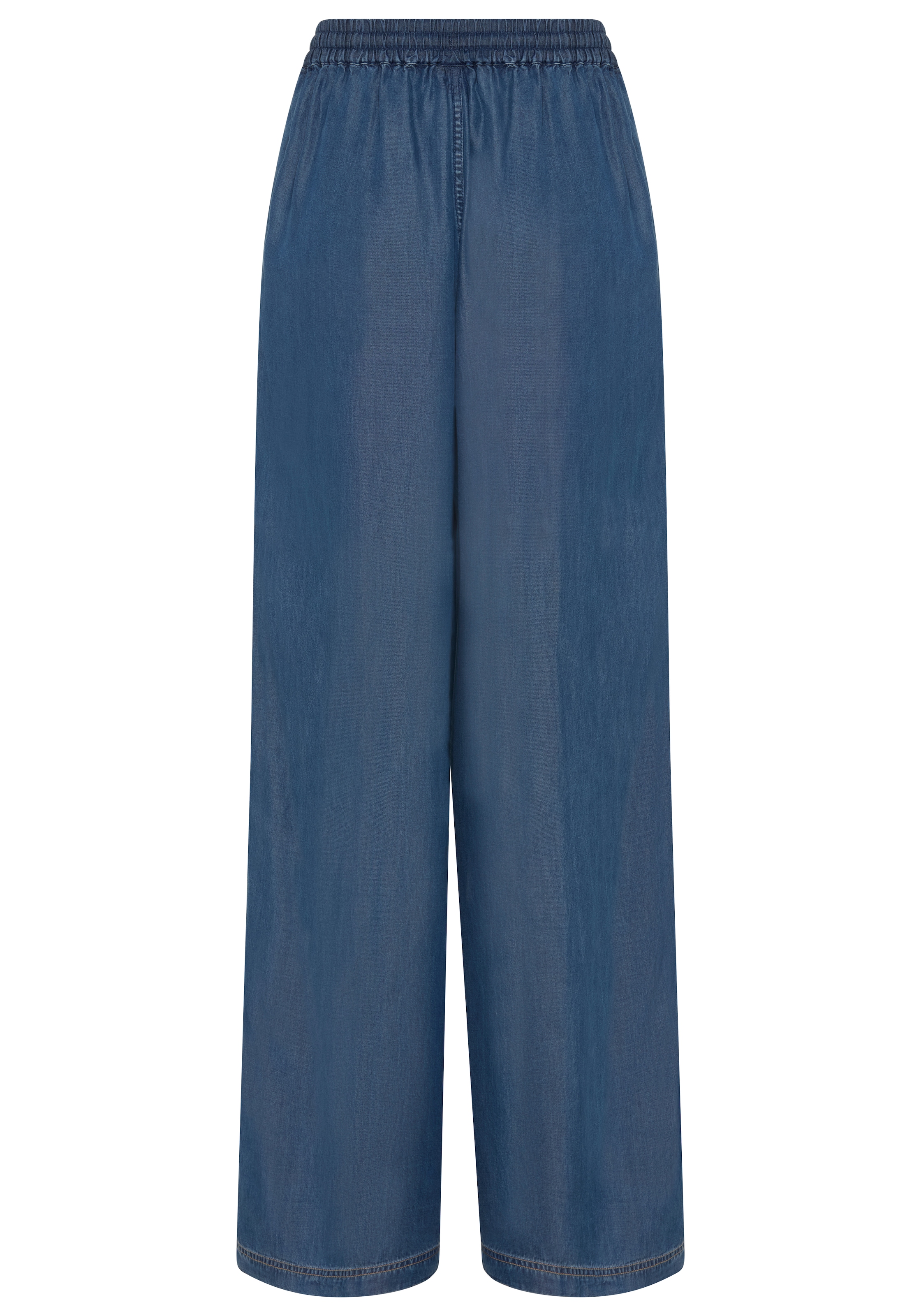 BOSS ORANGE Schlupfhose »Tanella Premium Damenmode«  Wide Leg, Denim Look
