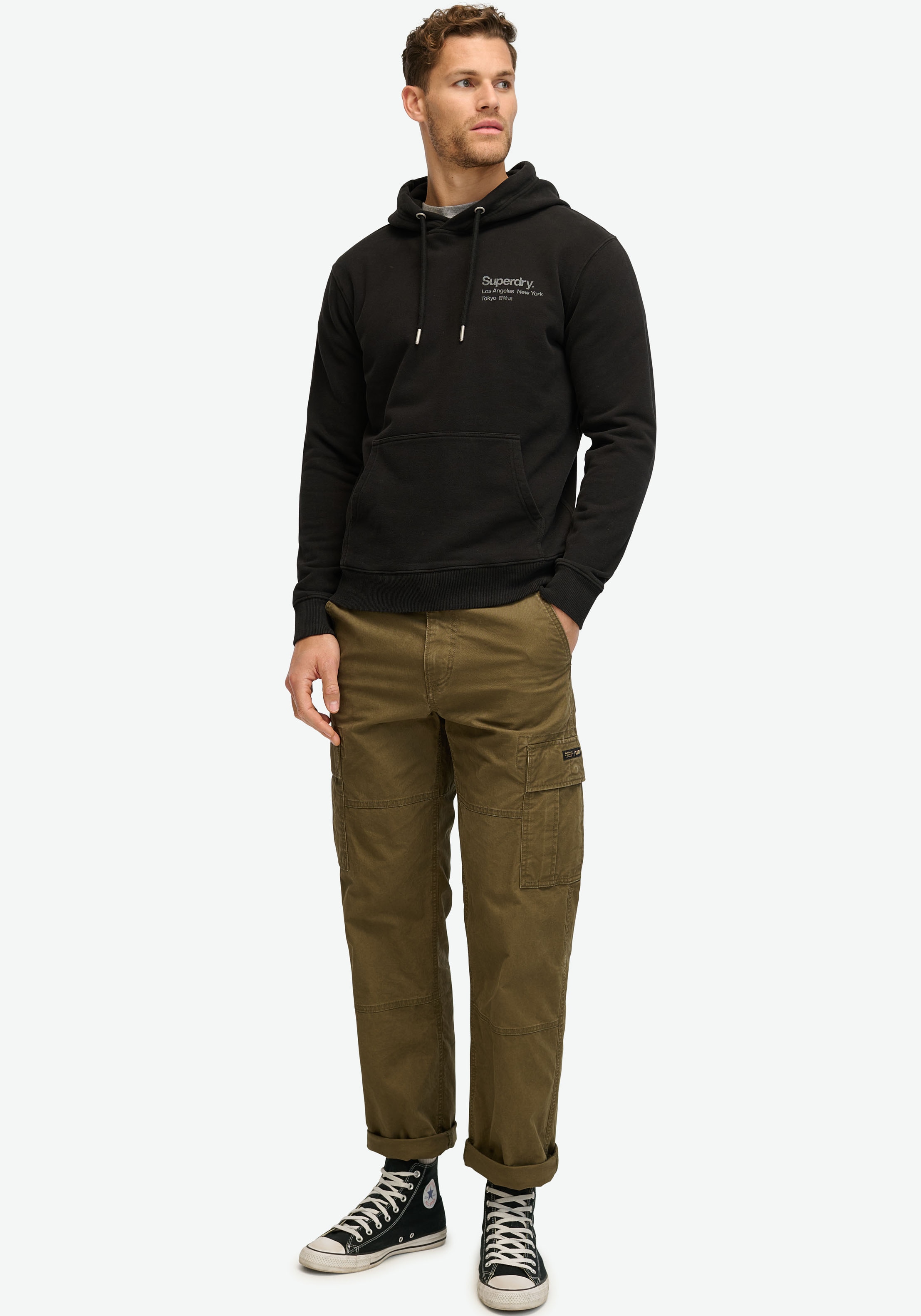 Superdry Kapuzensweatshirt »CORE LOGO CITY LOOSE HOOD«