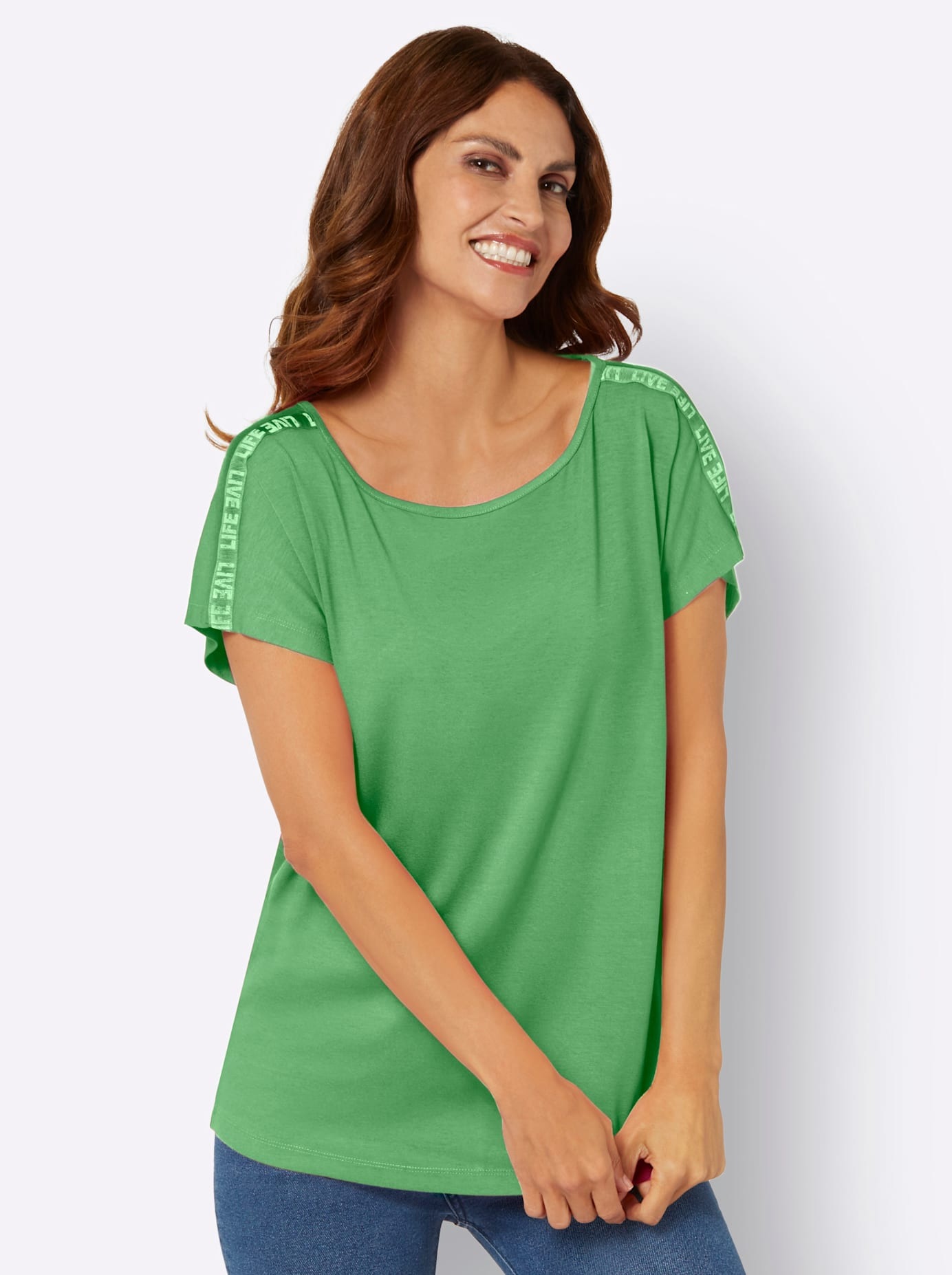 Inspirationen Kurzarmshirt »Shirt«, (1 tlg.)