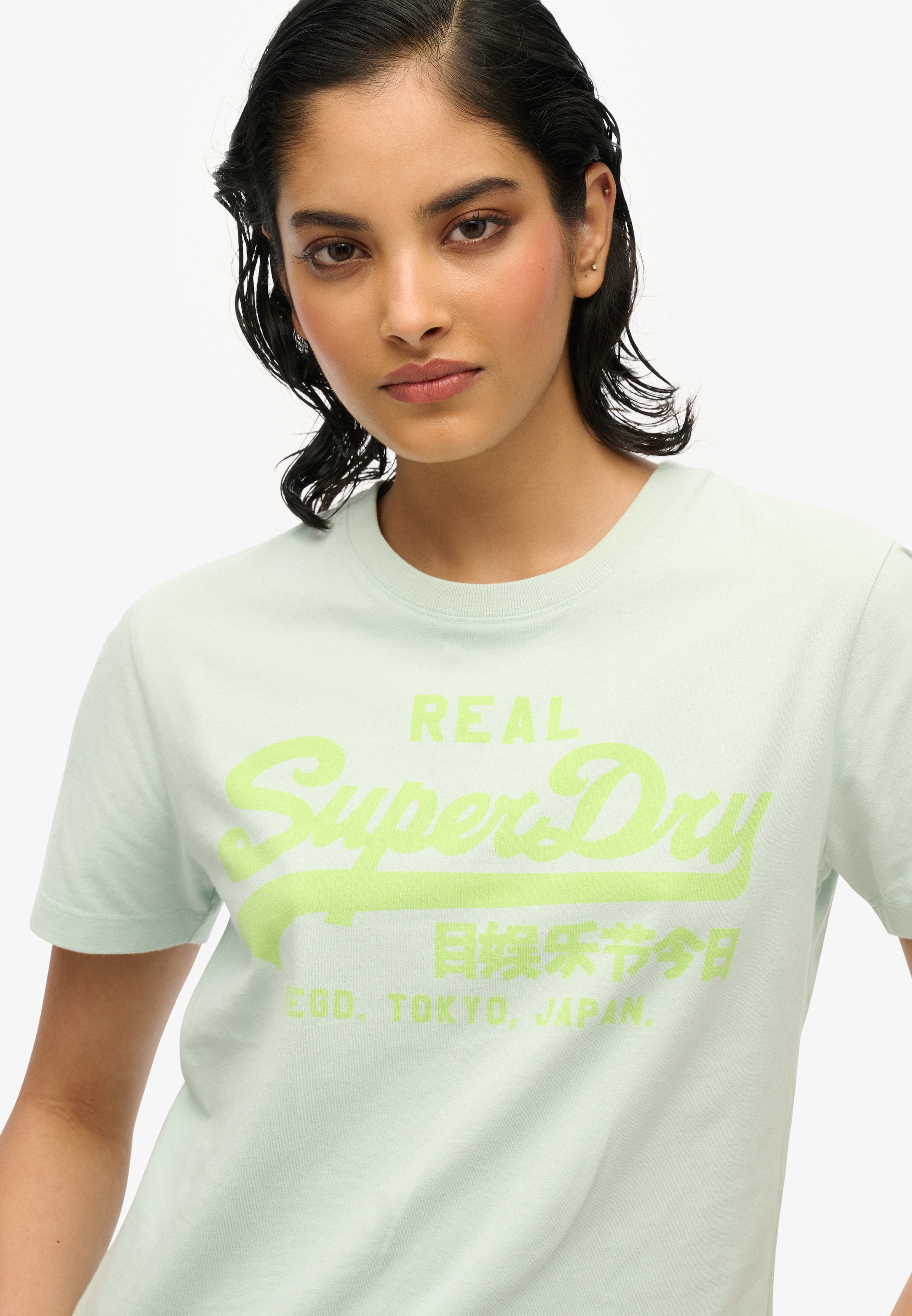 Superdry Kurzarmshirt »VL NEON SLIM TEE«