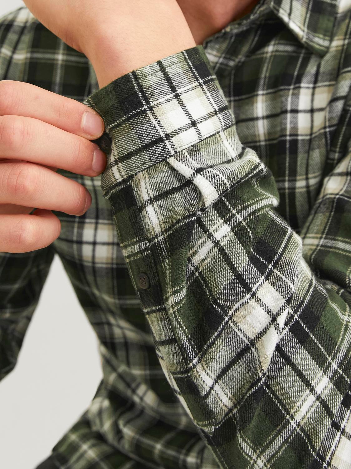 Jack & Jones Langarmhemd »JJJOSHUA FALL FLANNEL SHIRT LS«