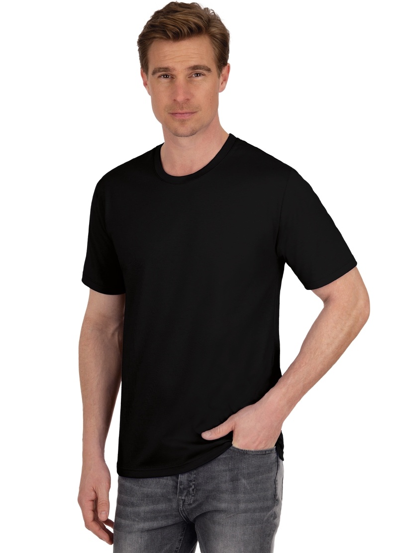 Trigema T-Shirt »TRIGEMA T-Shirt DELUXE Baumwolle« bei ♕