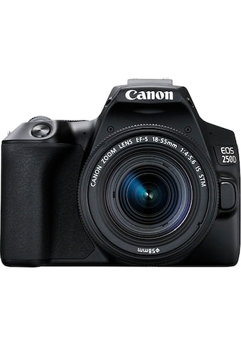 Canon Systemkamera »EOS 250D«, EF-S 18-55mm f/4-5.6 IS STM, 24,1 MP, 3x opt. Zoom,... kaufen