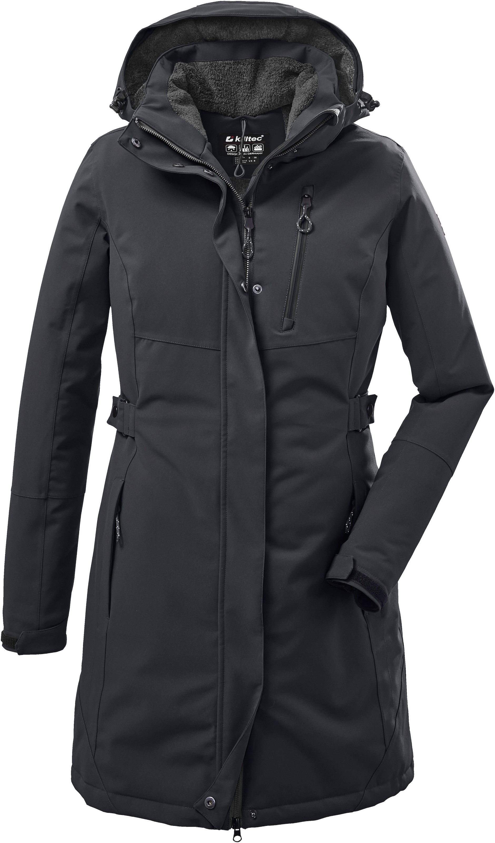 Killtec Parka, mit Kapuze
