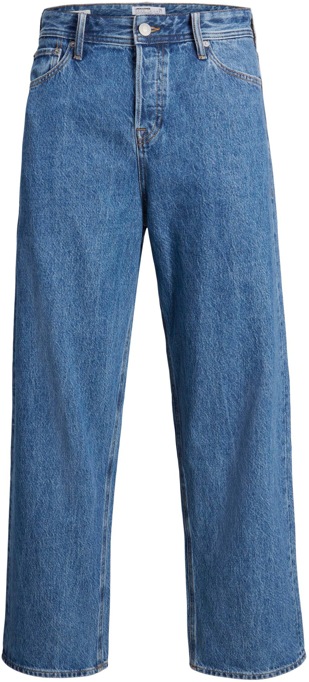 Jack & Jones Relax-fit-Jeans »JJIALEX mit cleanem Look und Taschenvielfalt«, mit Gürtelschlaufen