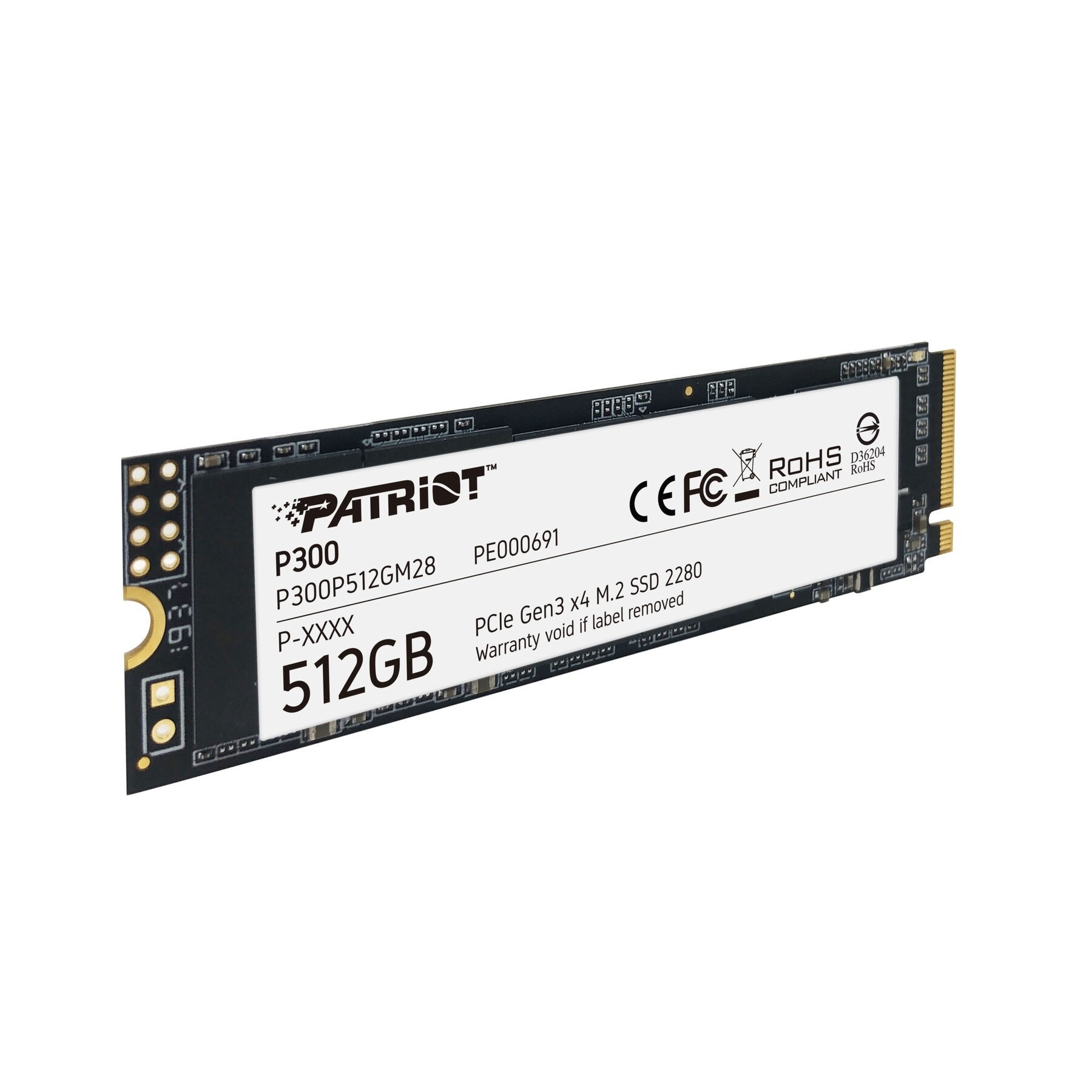 Patriot interne SSD »P300P512GM28« 2,5 512 GB