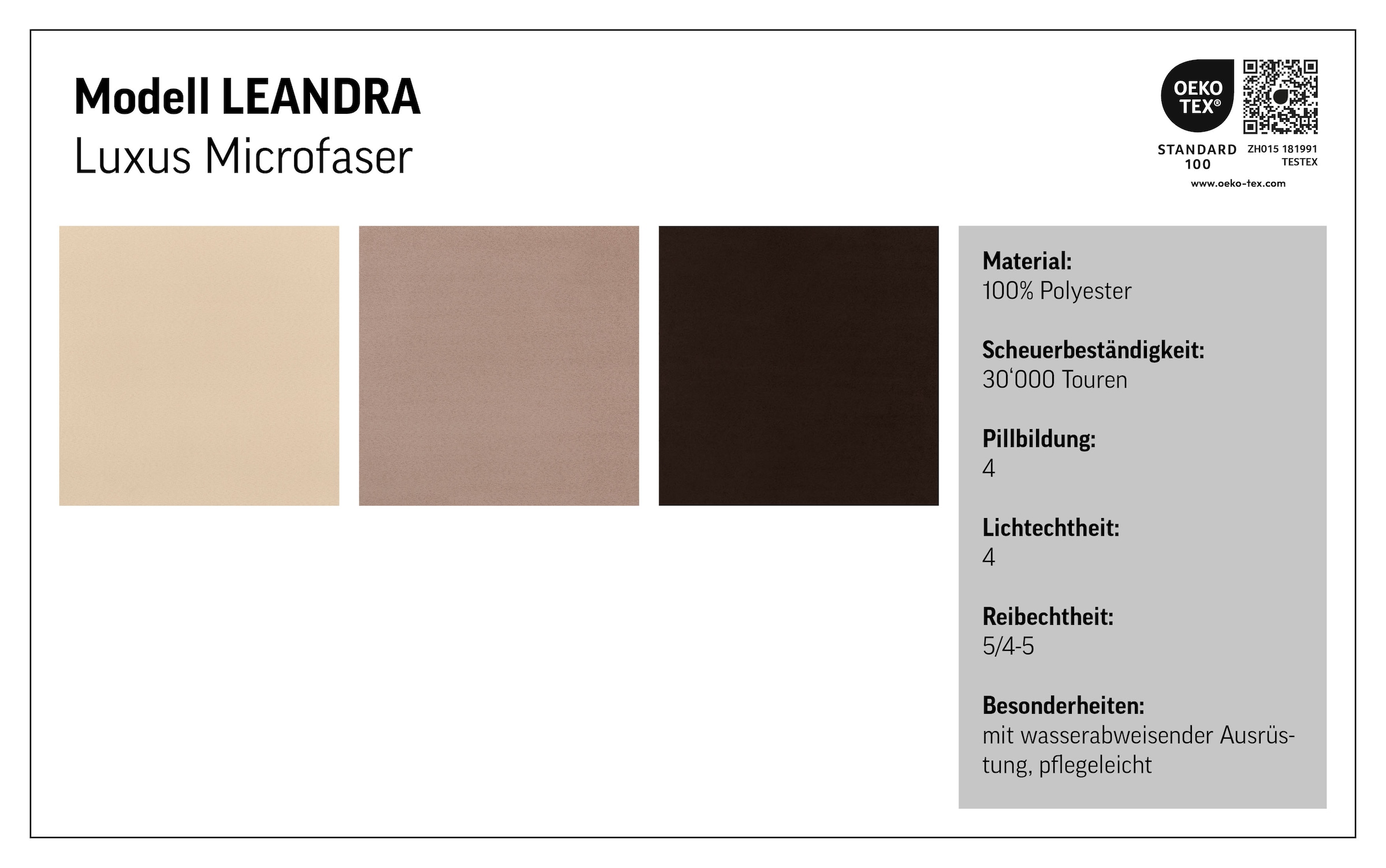 COTTA 2-Sitzer »Leandra«, Polstergarnitur, auch als Set erhältlich