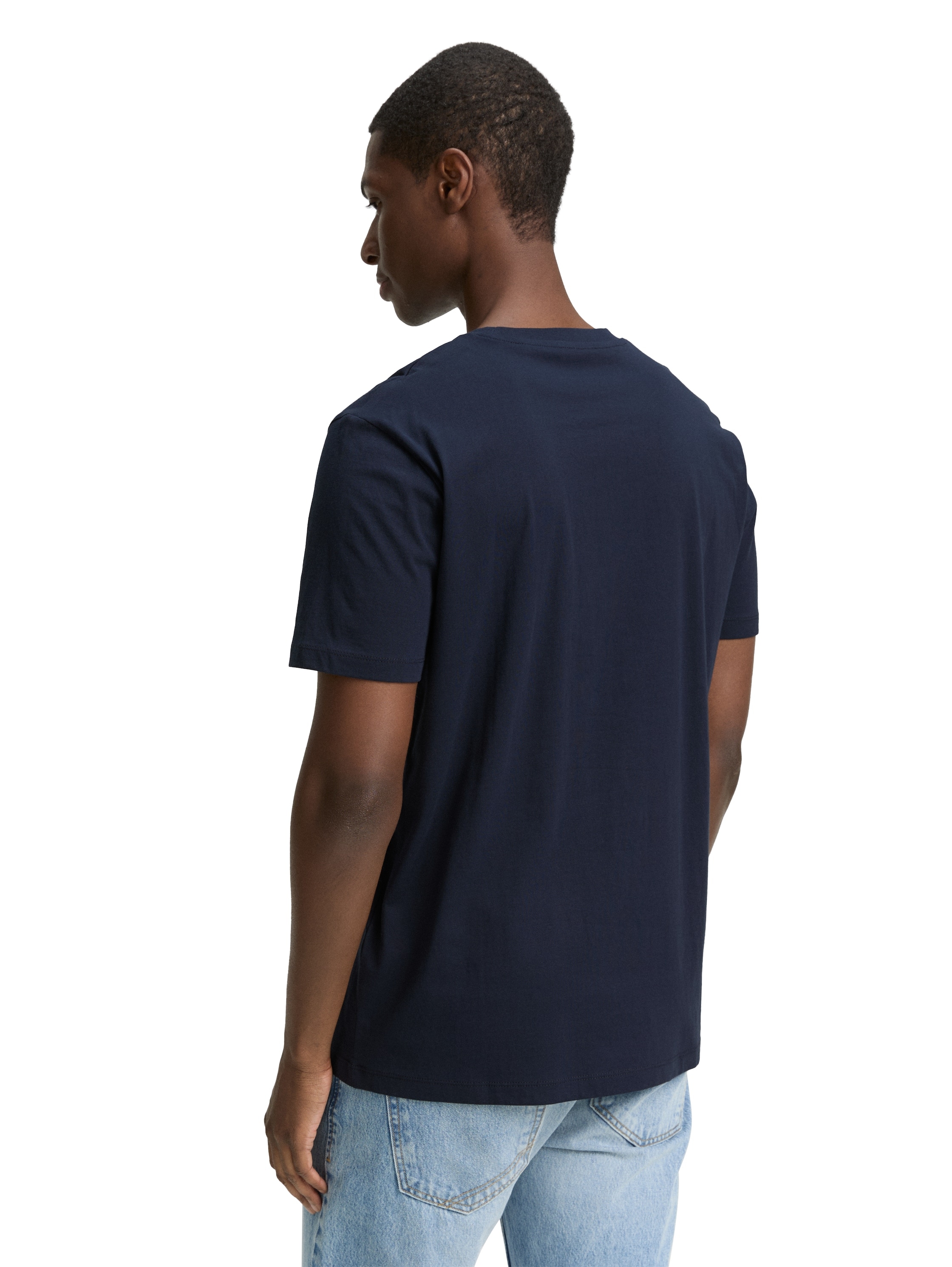 TOM TAILOR Denim T-Shirt, mit verschiedenen Logo Prints