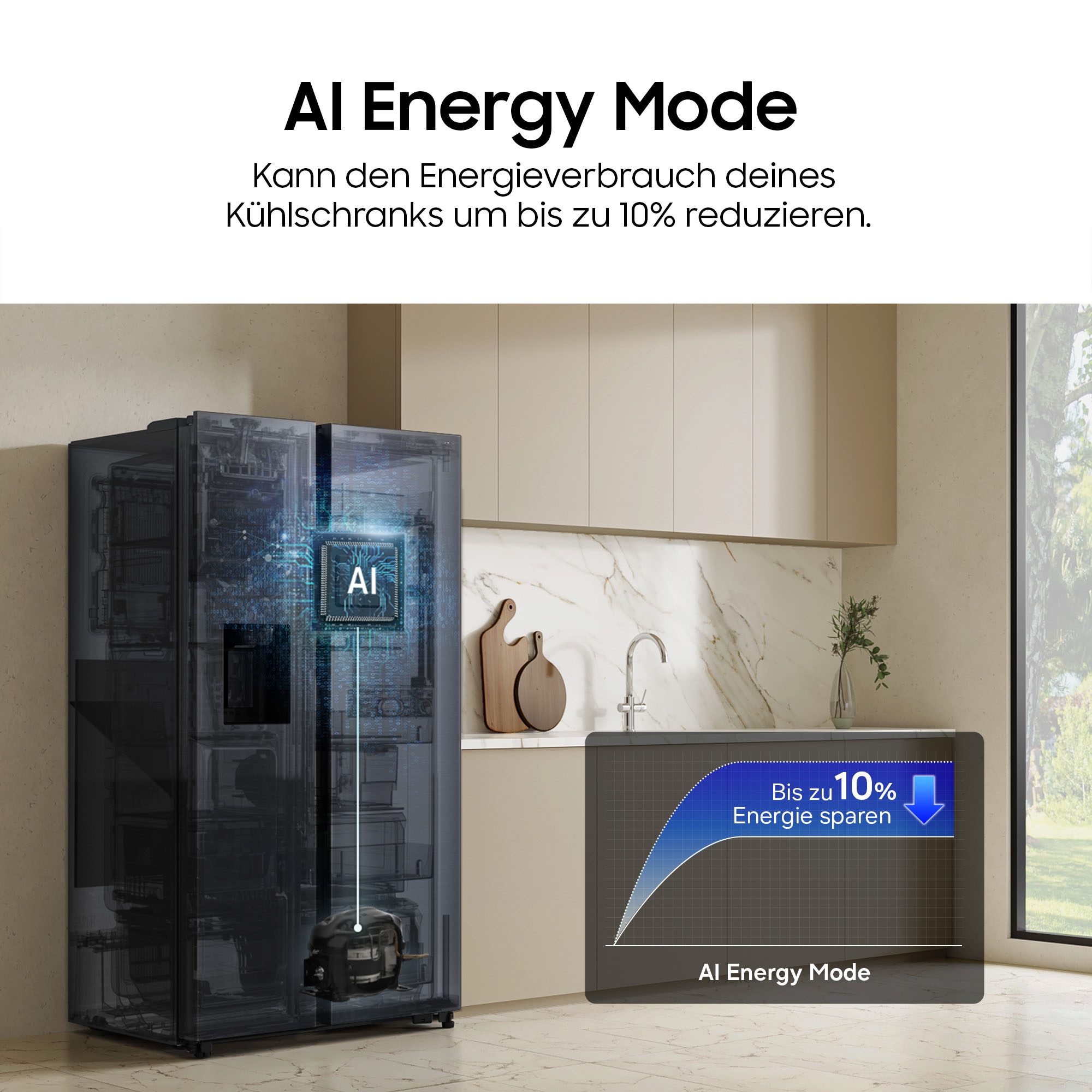 Samsung Side-by-Side RS80F »RS80F64KEF« 178 cm hoch 91,2 cm breit