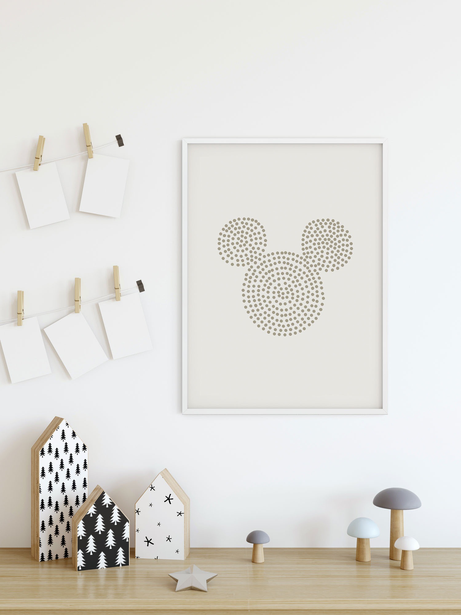 Komar Wandbild »Mickey?s Score«, (1 St.), Deutsches Premium-Poster Fotopapier mit seidenmatter Oberfläche und hoher Lichtbeständigkeit. Für fotorealistische Drucke mit gestochen scharfen Details und hervorragender Farbbrillanz.