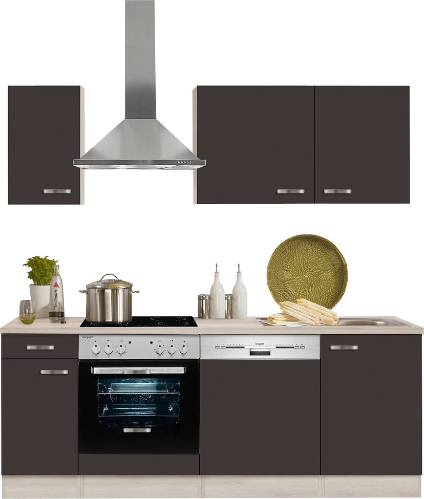 OPTIFIT Küche »Klara«, 200 x cm breit, wahlweise auf Raten mit kaufen E-Geräten 270