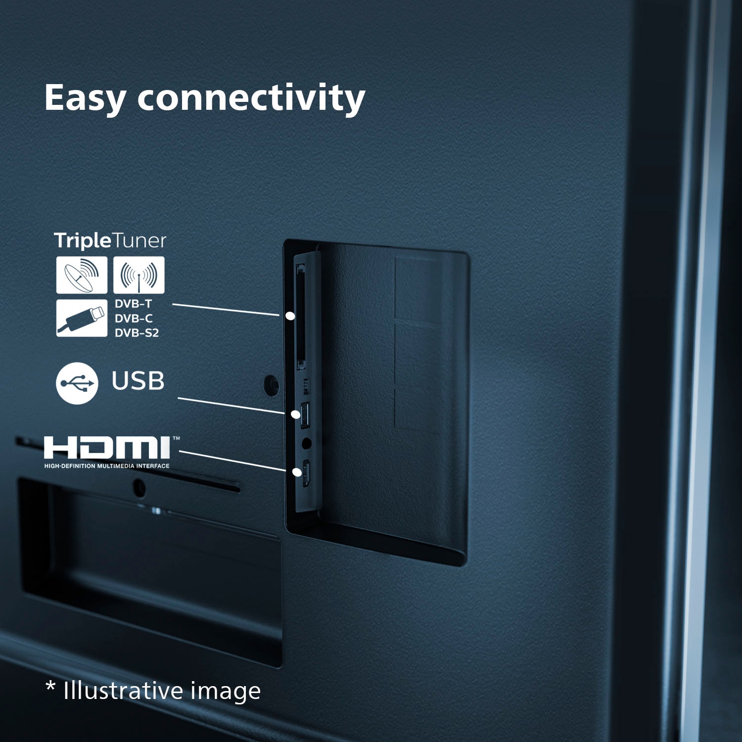 Philips LED-Fernseher »75PUS7608/12«, 4K Ultra HD, Smart-TV