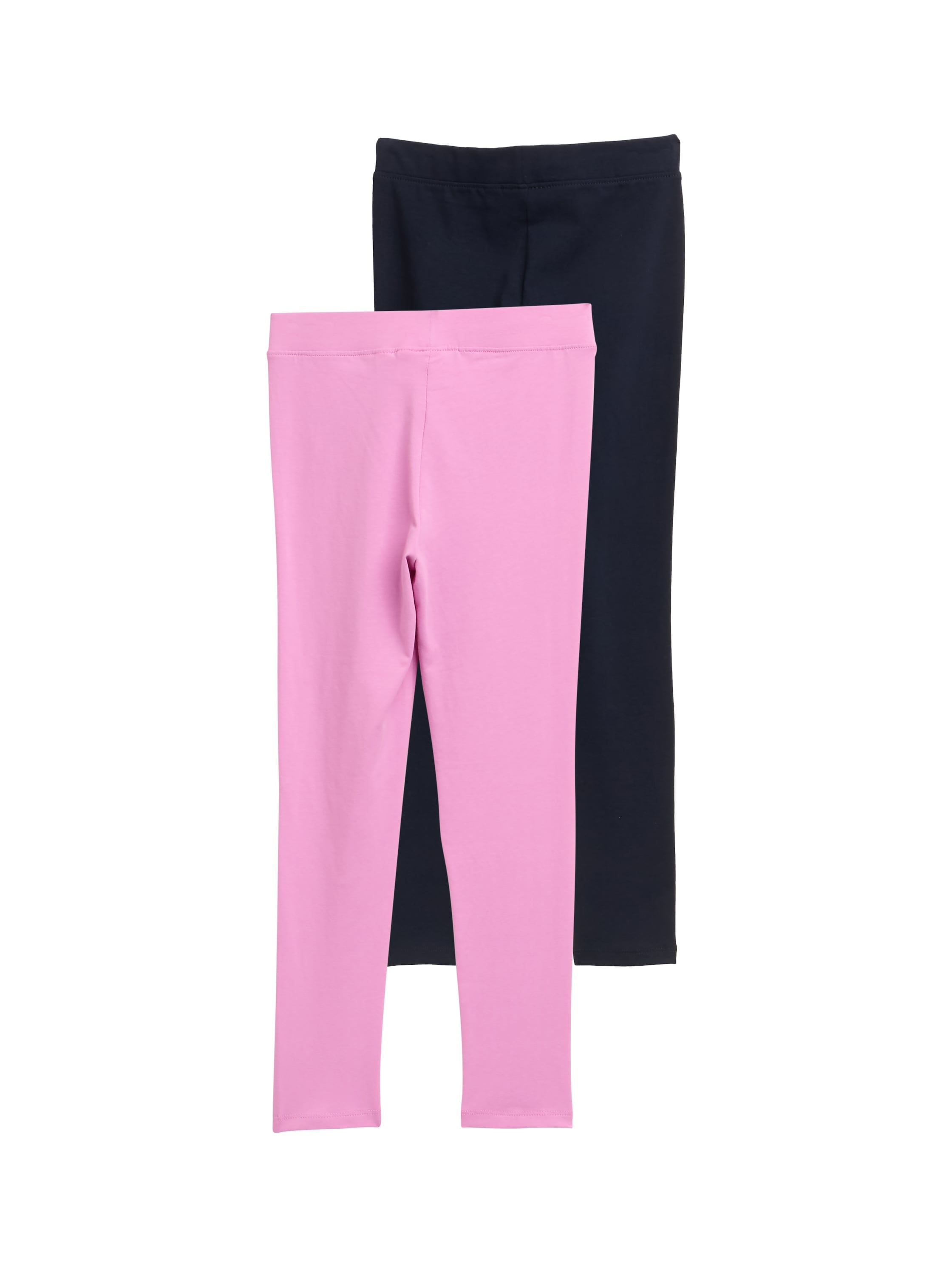 TOM TAILOR Leggings, (2 tlg.), 2er Pack mit Stretch