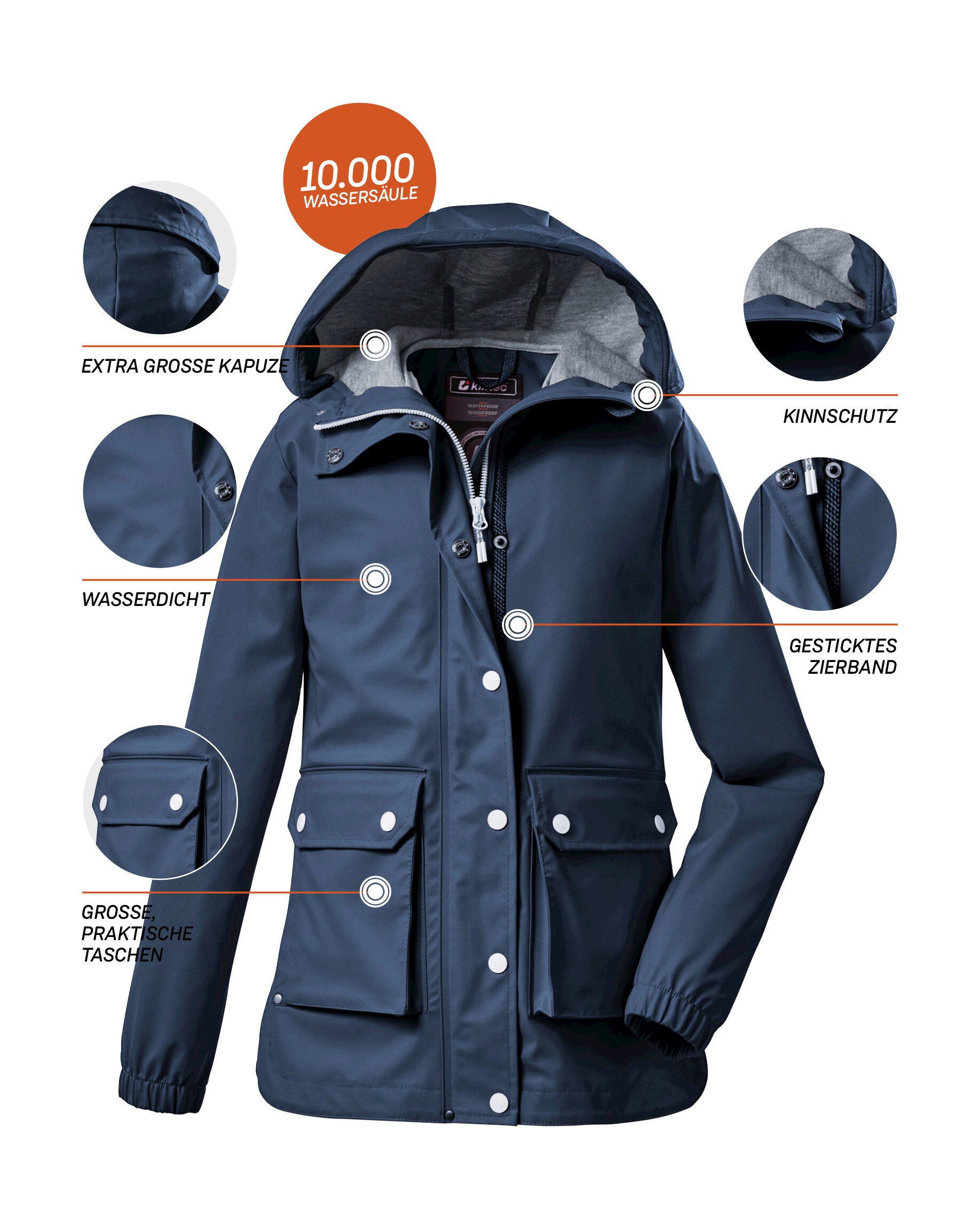 Killtec Outdoorjacke »KOS 68 GRLS JCKT«