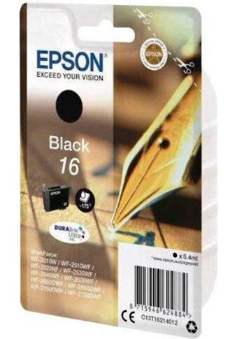 Epson Tintenpatrone »DURABRITE ULTRA INK 16, C13T16214012«, original Druckerpatrone 16... kaufen