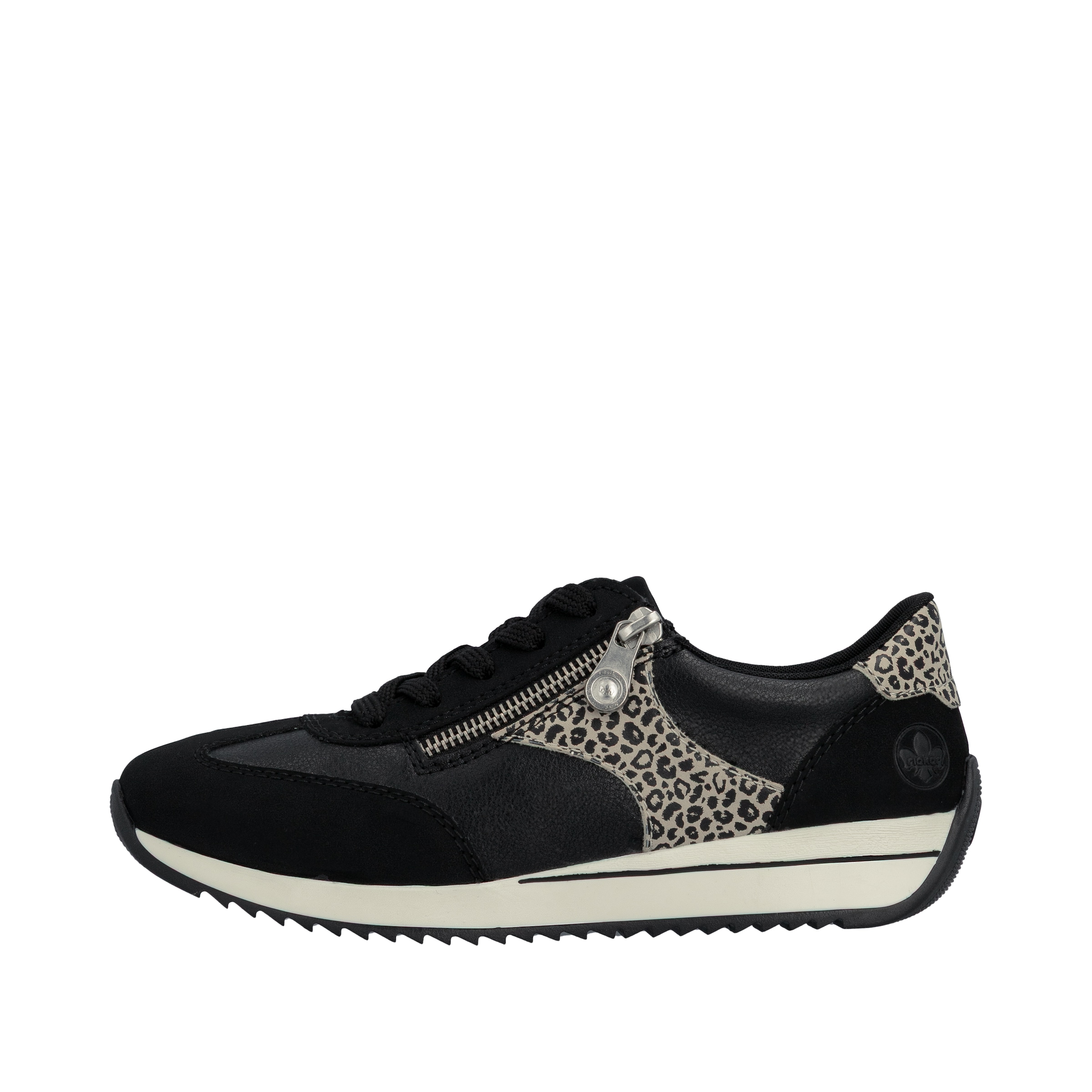 Rieker Sneaker  Schnürschuh, Halbschuh, Freizeitsneaker mit Kontrastdetails