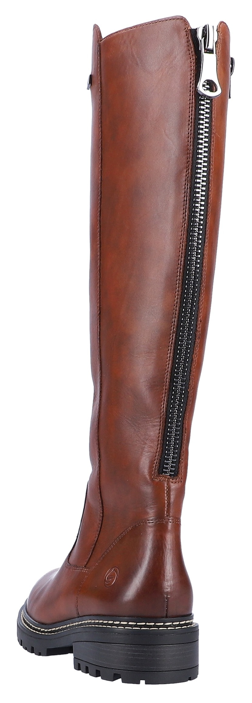 Remonte Stiefel, Blockabsatz, Businesschuh, Langschaftstiefel Innenreißverschluss