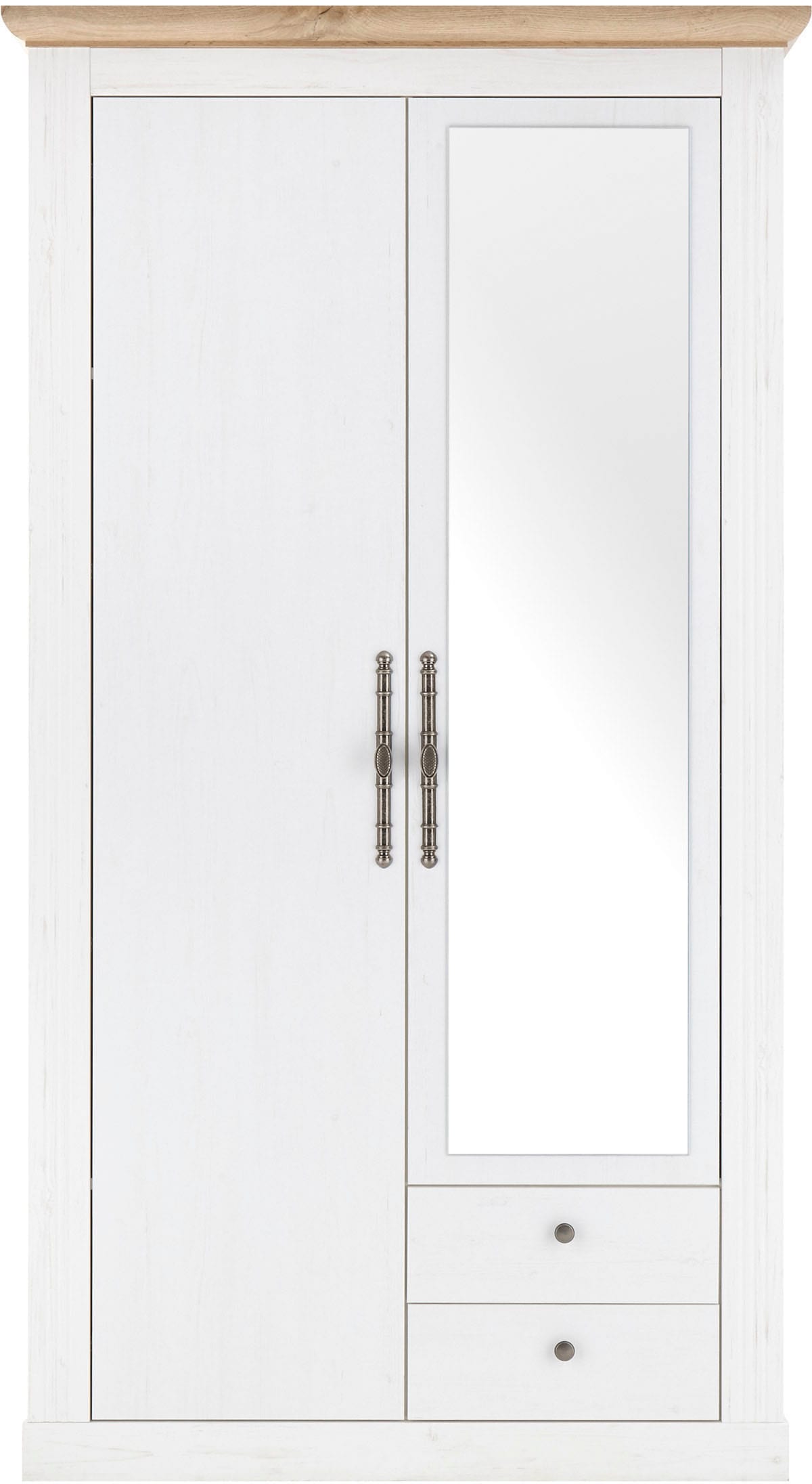 Home affaire Garderobenschrank »WESTMINSTER BESTSELLER!«, (Breite ca. 108 cm), im romantischen Landhausstil