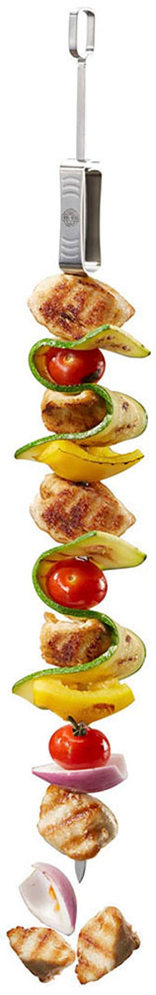 GEFU Grillspieß "BBQ" extra Lang, Abstreifer