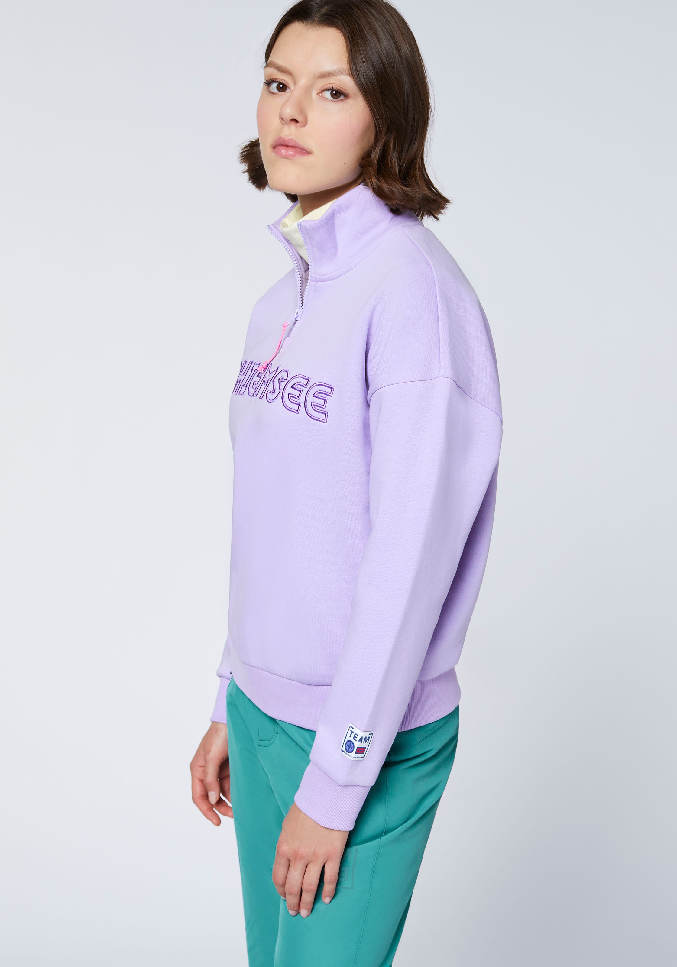 Chiemsee Sweater , - mit kuschelig weich angerauter Innenseite<br/>

