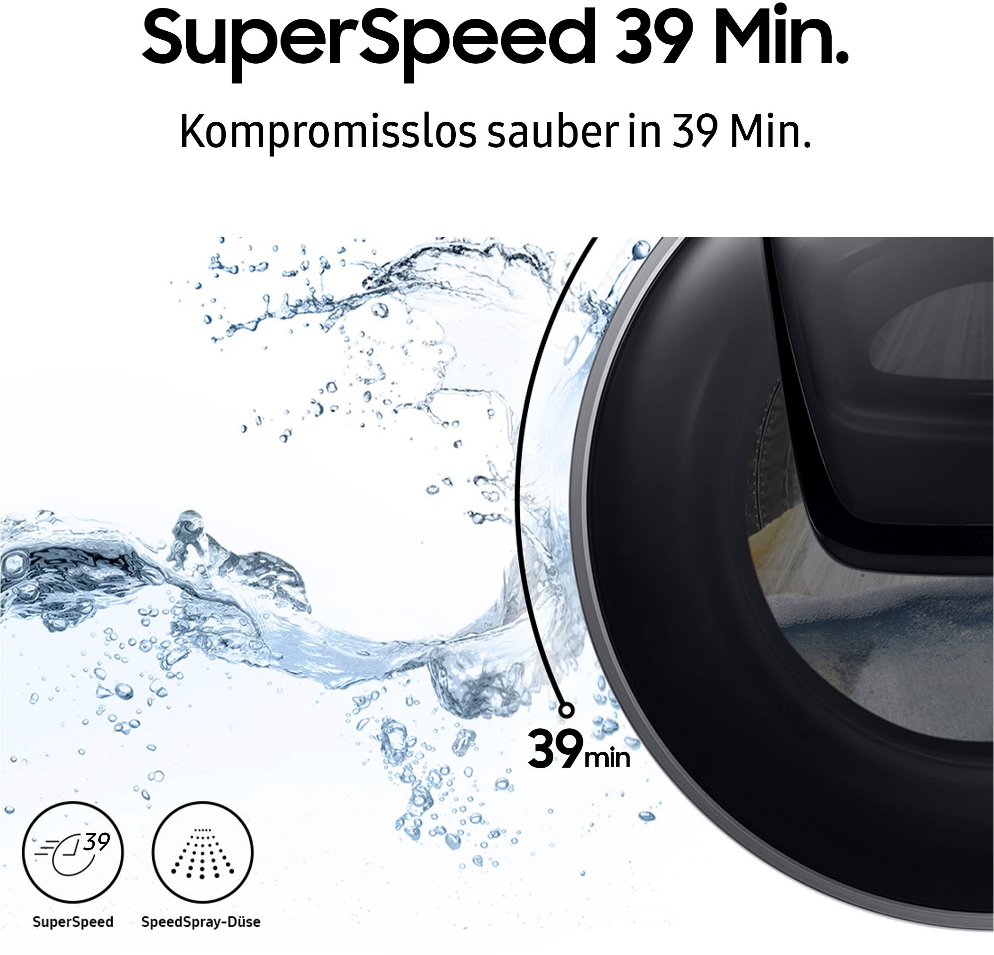 Samsung Waschmaschine »WW11BB944AGB«, 11 kg, 1400 U/min