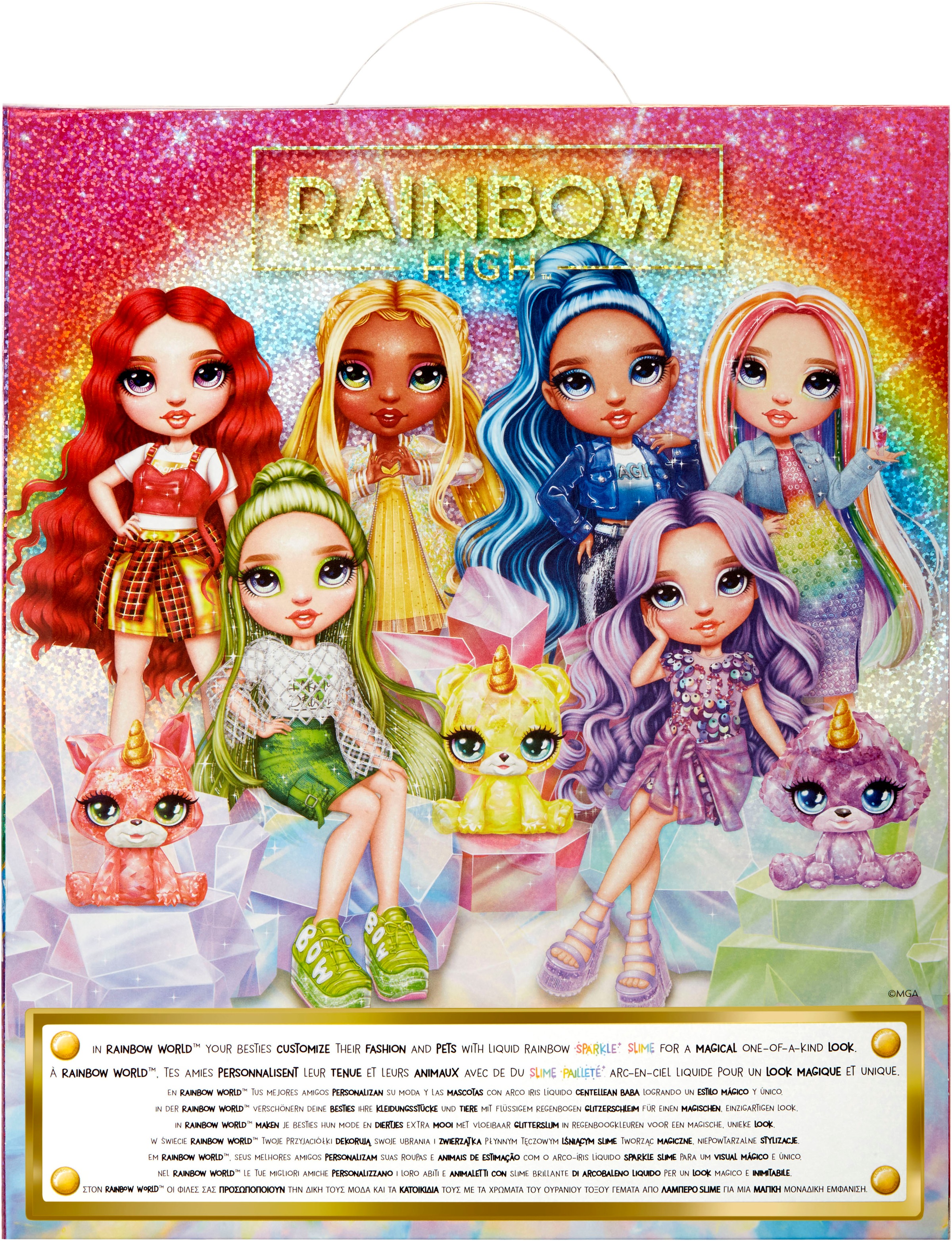 RAINBOW HIGH Anziehpuppe »Classic Rainbow Fashion Doll- Ruby (red)«