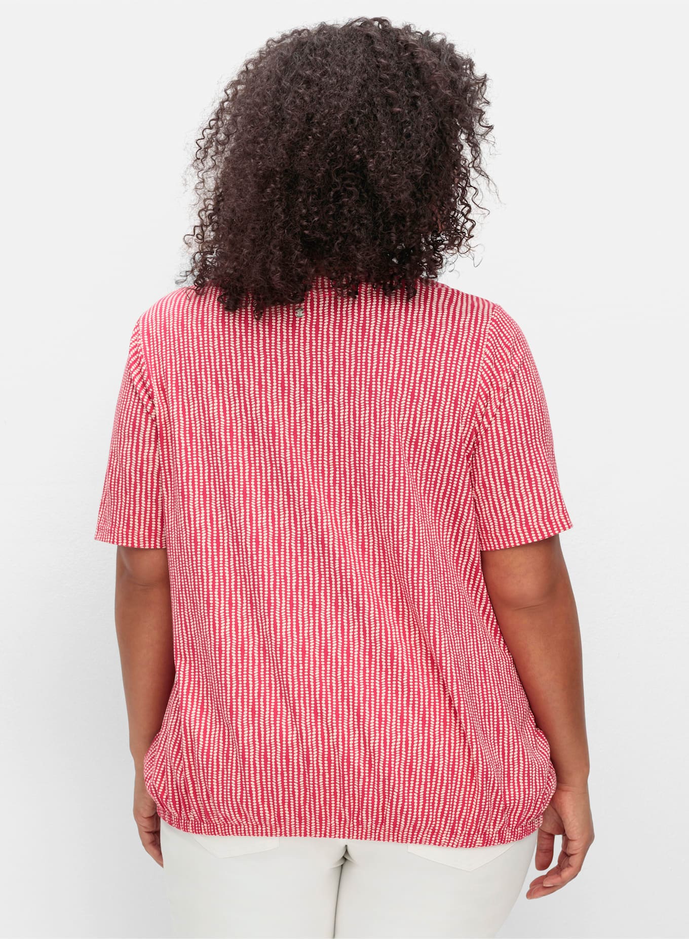 Sheego Kurzarmshirt »Rundhalsshirt« 1 Stk.