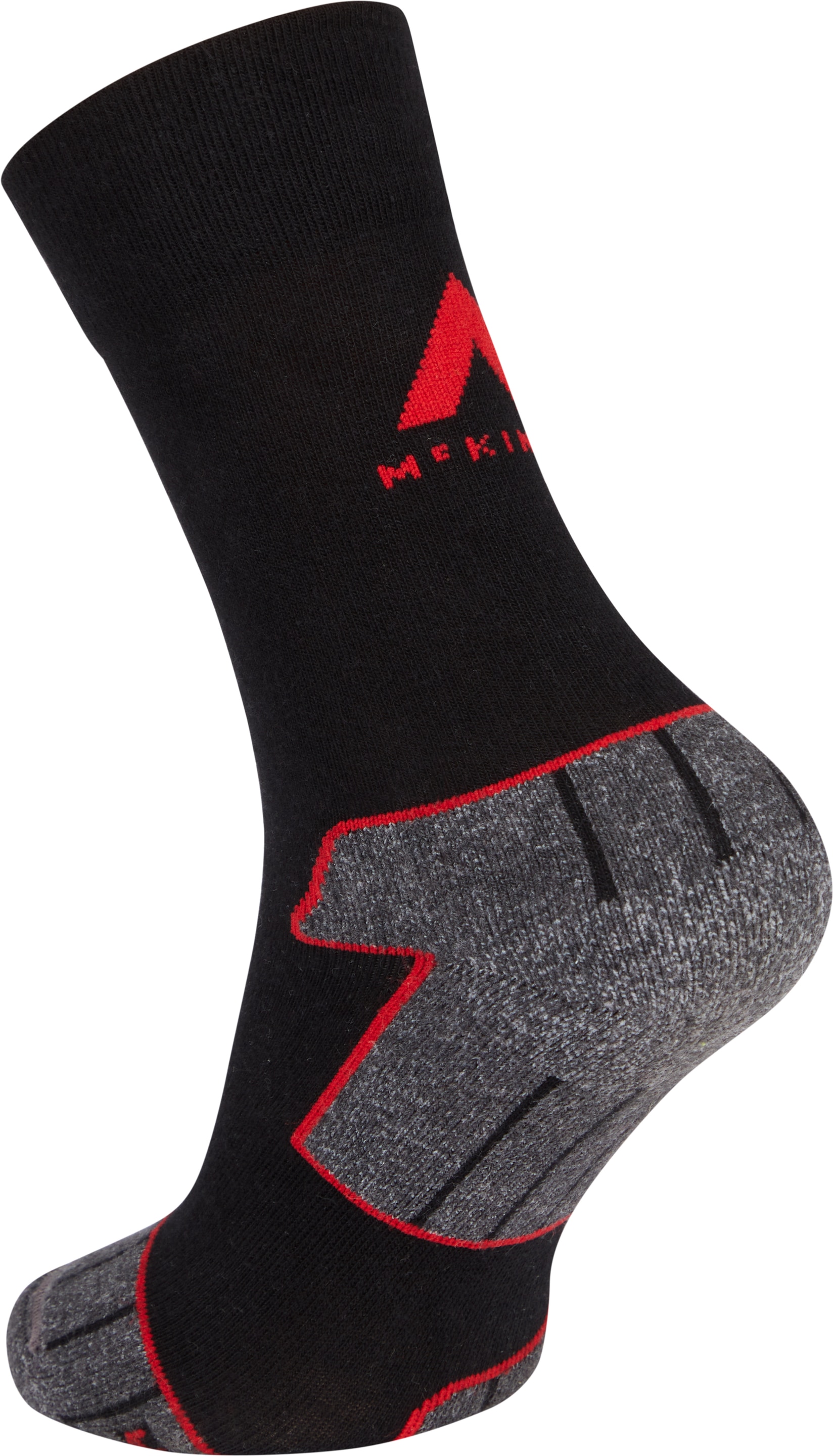 McKINLEY Wandersocken »UX.-STRUMPF ROBERTO U QRT 3-PCK« für Outdoor-Unternehmungen, aus Baumwolle, Polyamid und Elasthan