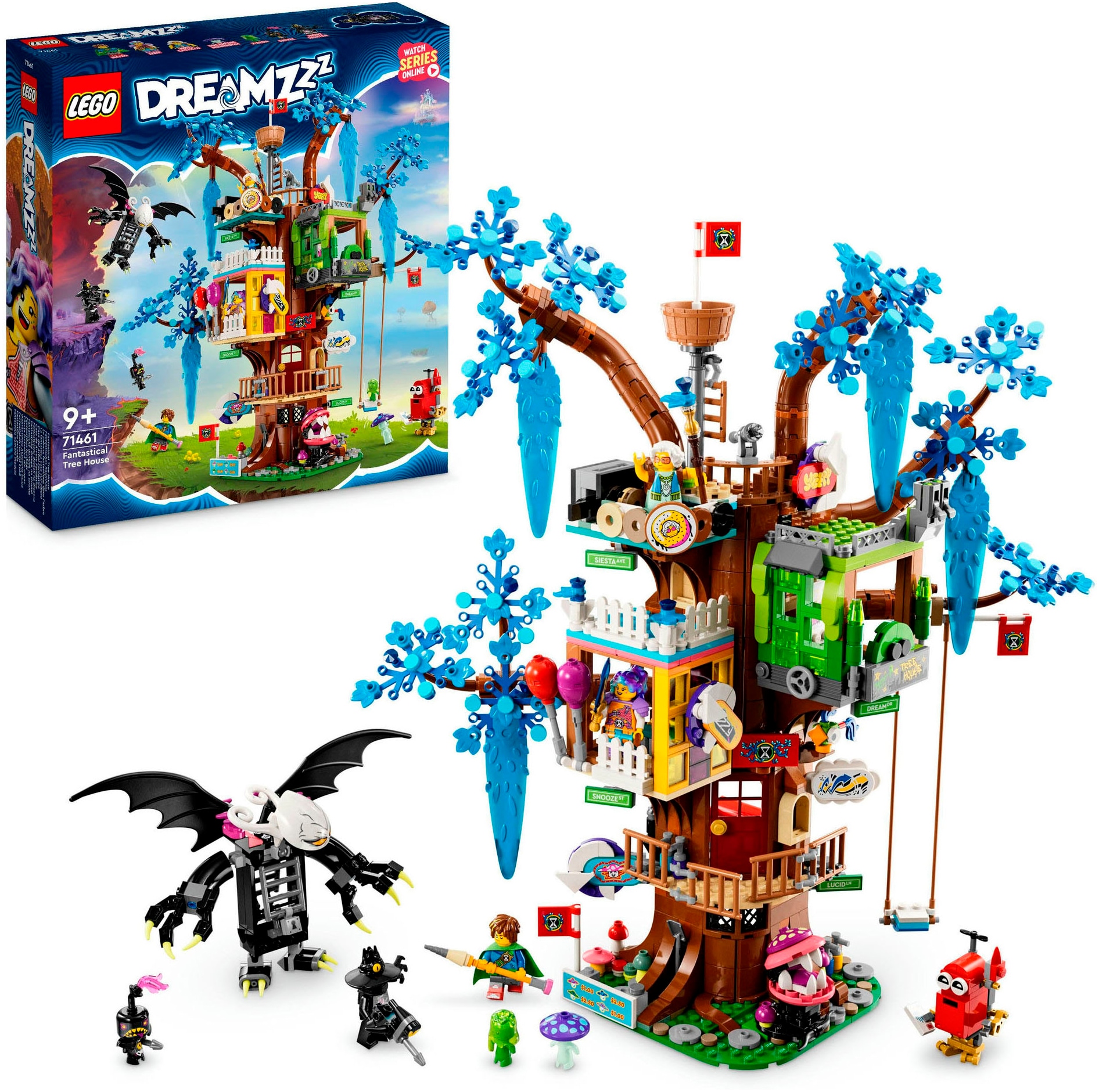 Konstruktionsspielsteine »Fantastisches Baumhaus (71461), LEGO® DREAMZzz™«, (1257...
