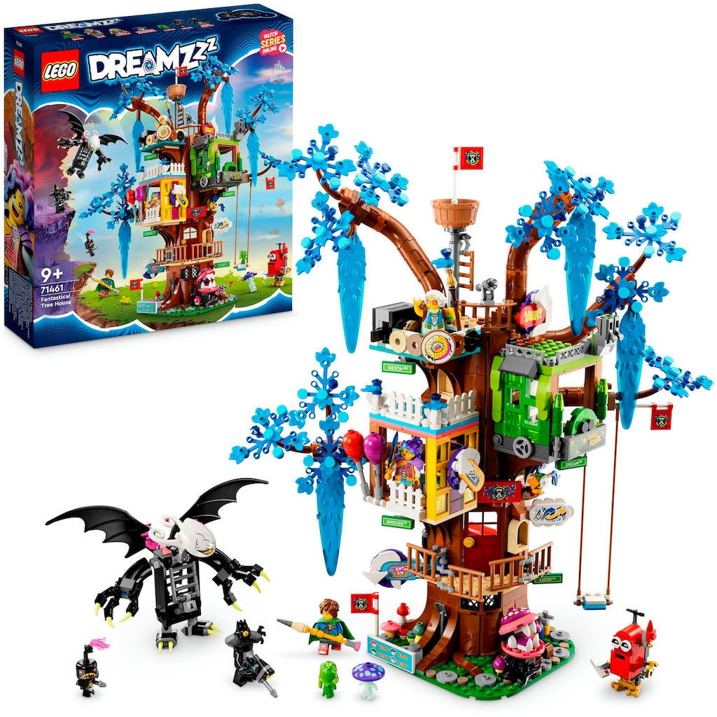 LEGO® Konstruktionsspielsteine »Fantastisches Baumhaus (71461), LEGO® DREAMZzz™«, (1257 St.)